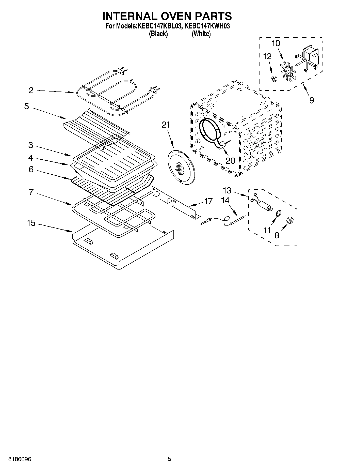 04 - INTERNAL OVEN PARTS