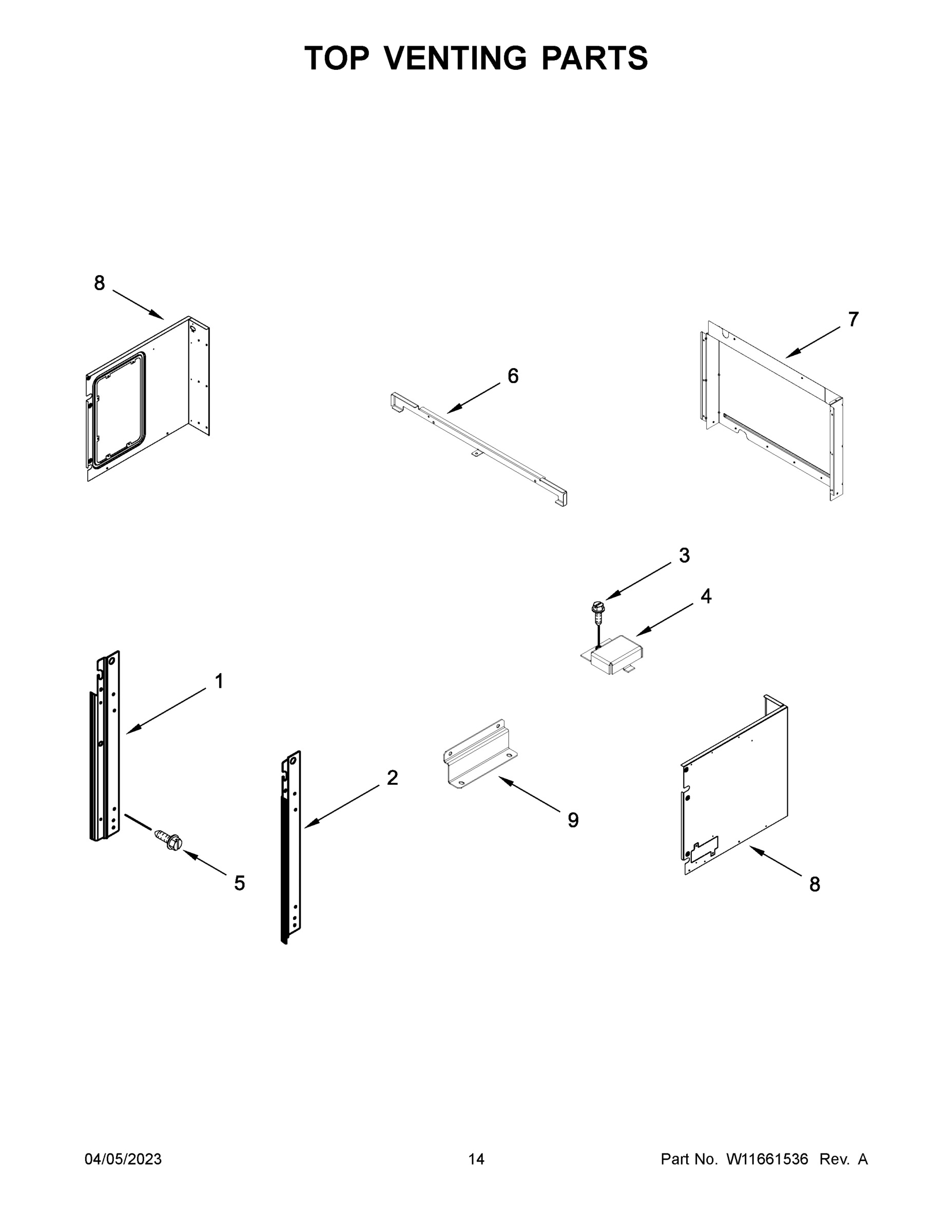 08 - TOP VENTING PARTS