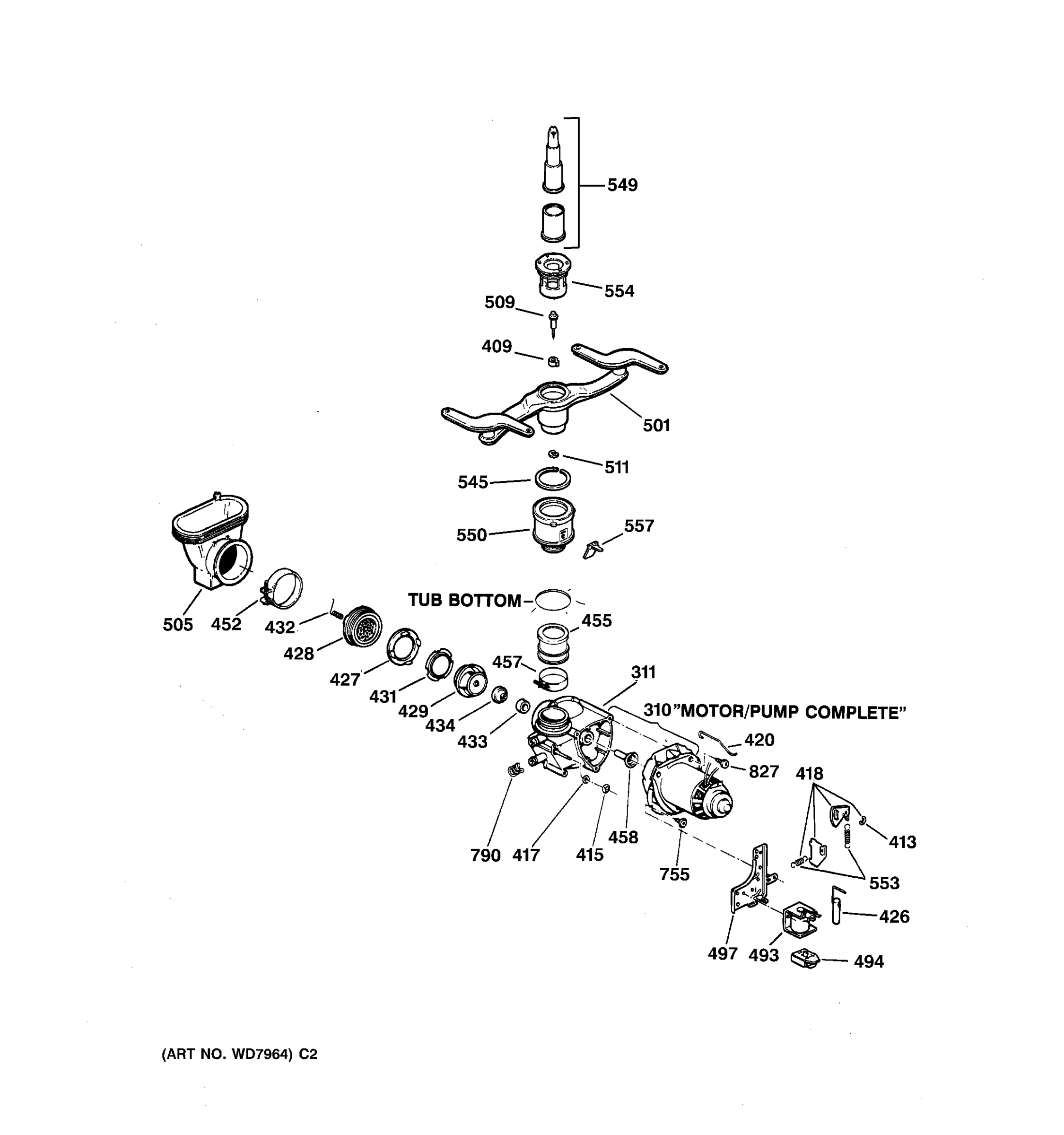MOTOR PUMP MECHANISM