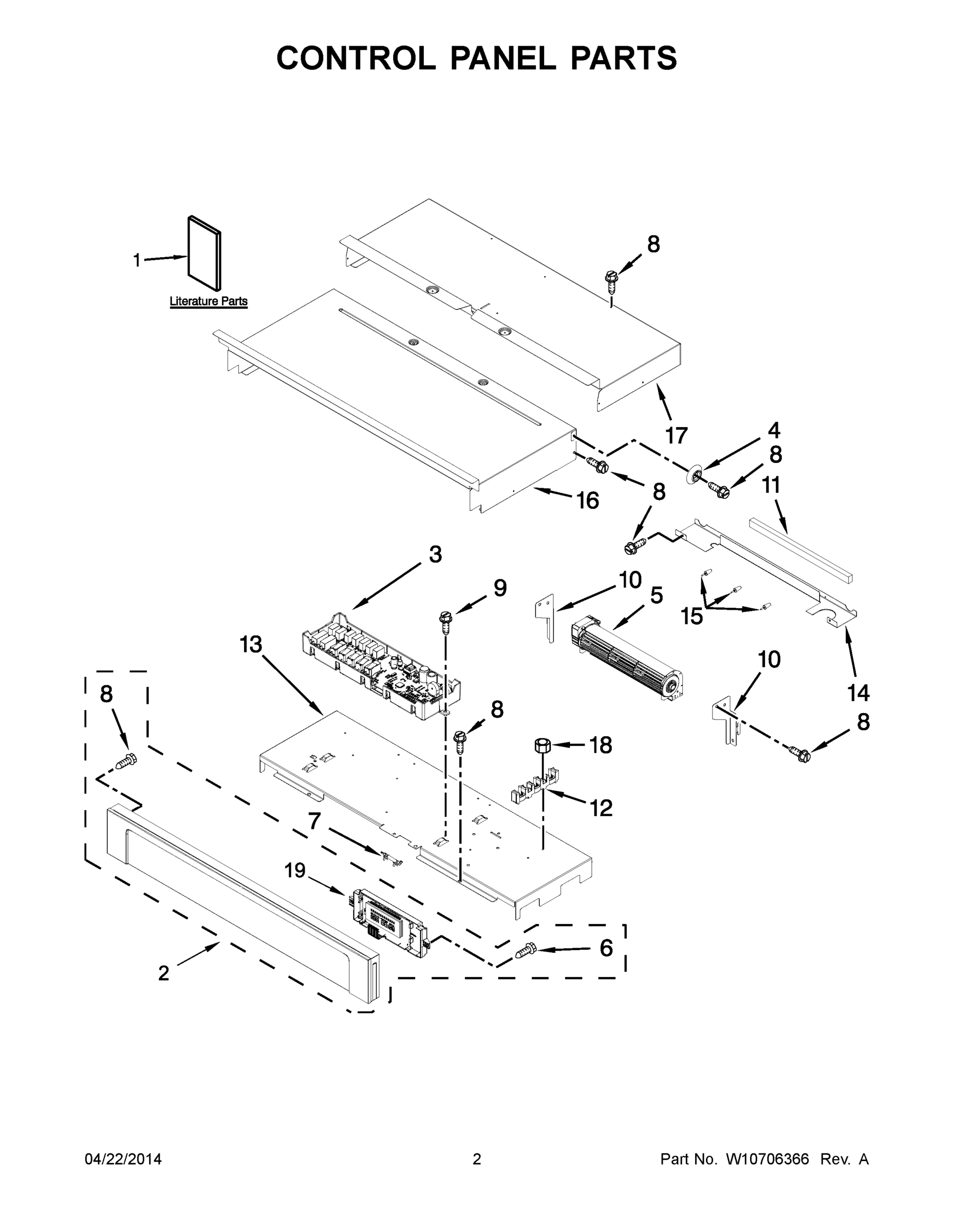 02 - CONTROL PANEL PARTS