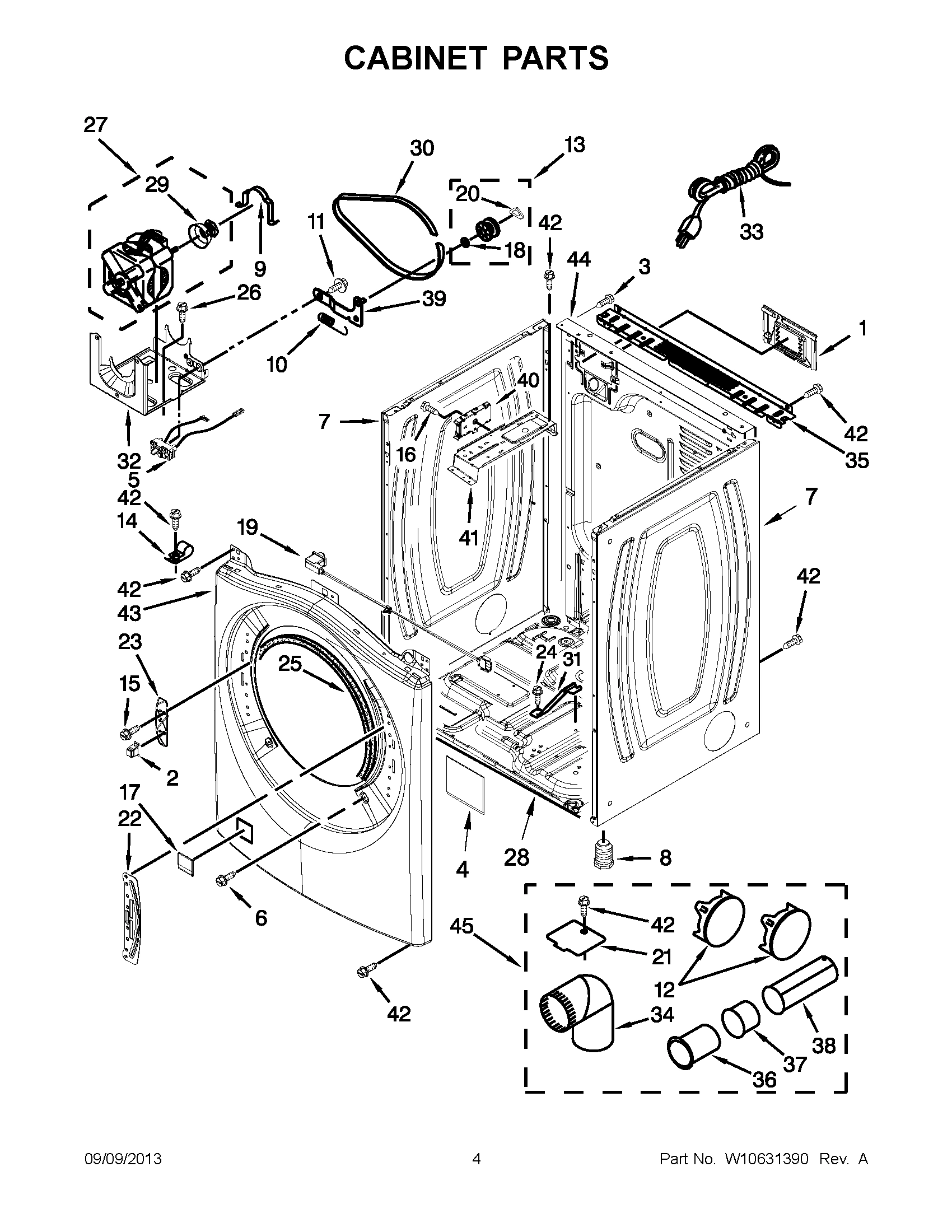 03 - CABINET PARTS