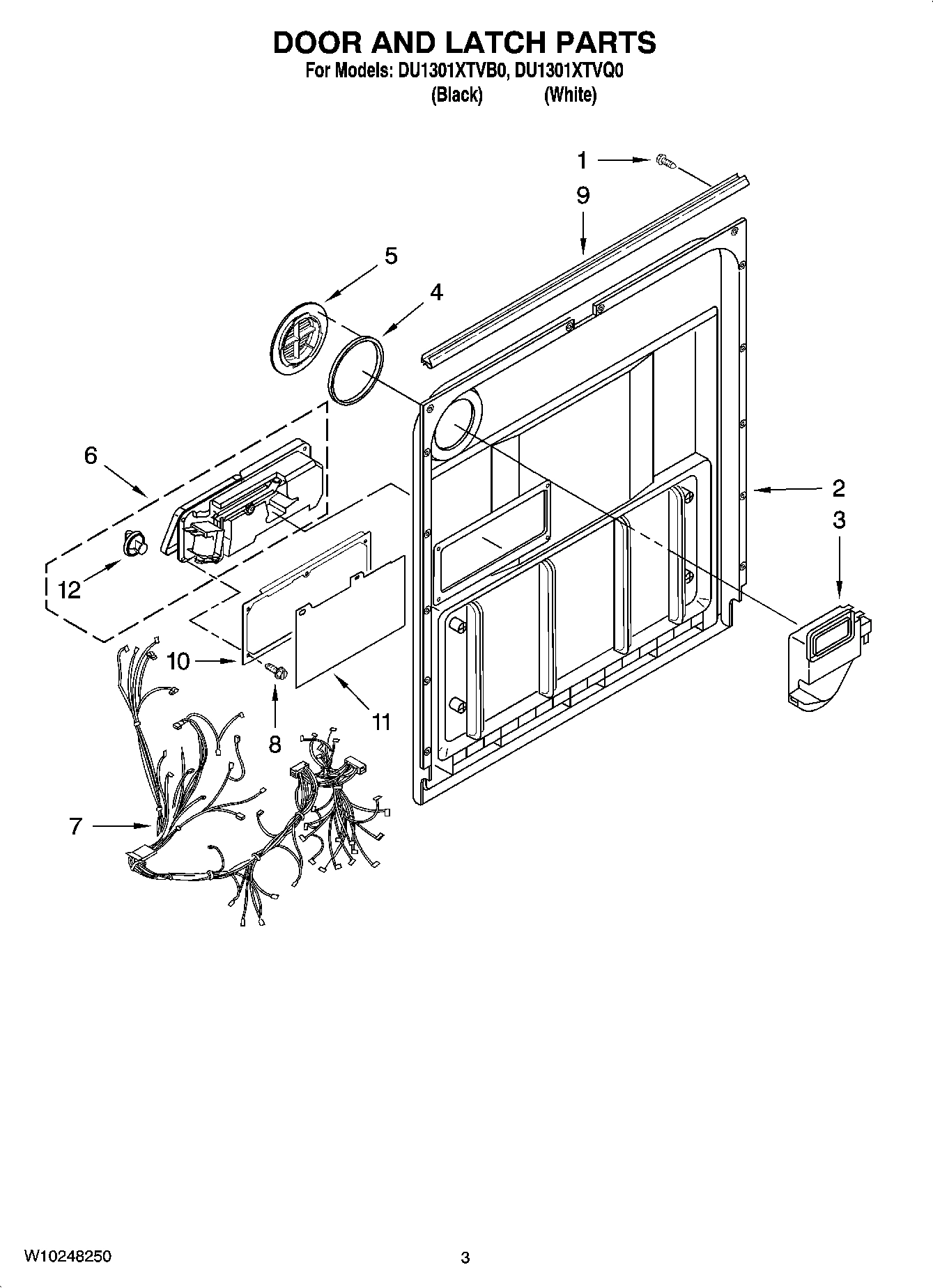 03 - DOOR AND LATCH PARTS