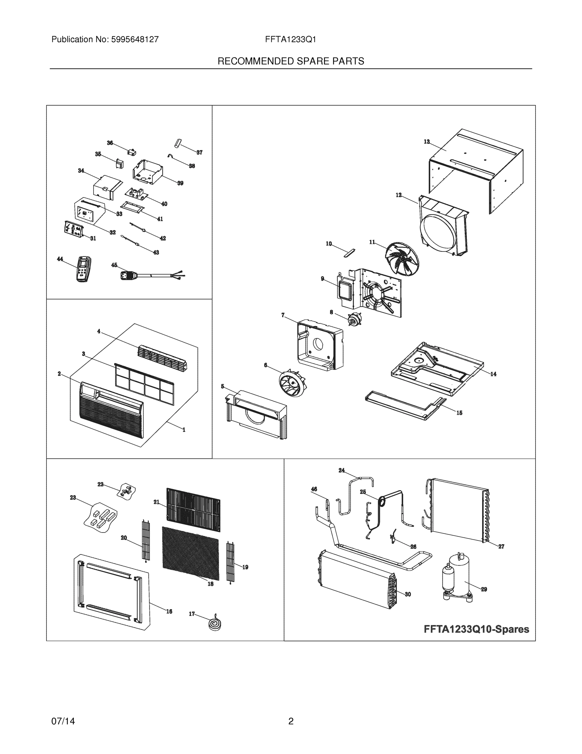 03 - RECOMMENDED SPARE PARTS