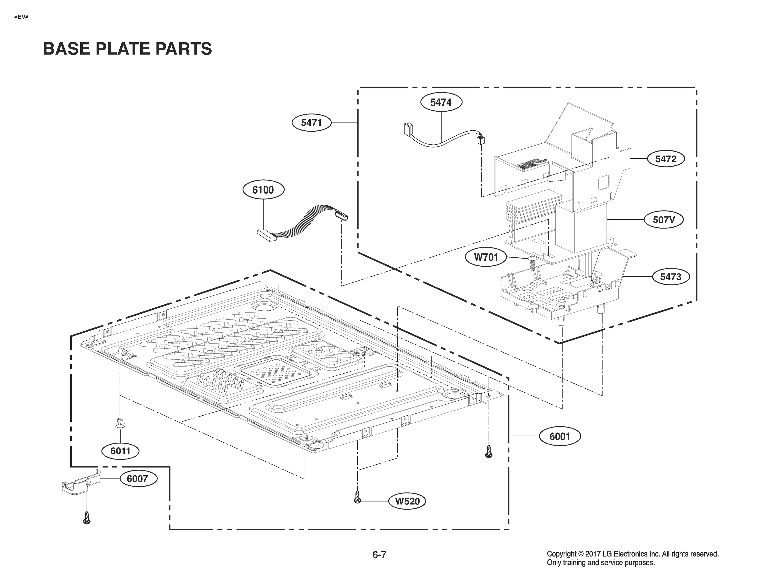 BASE PLATE PARTS