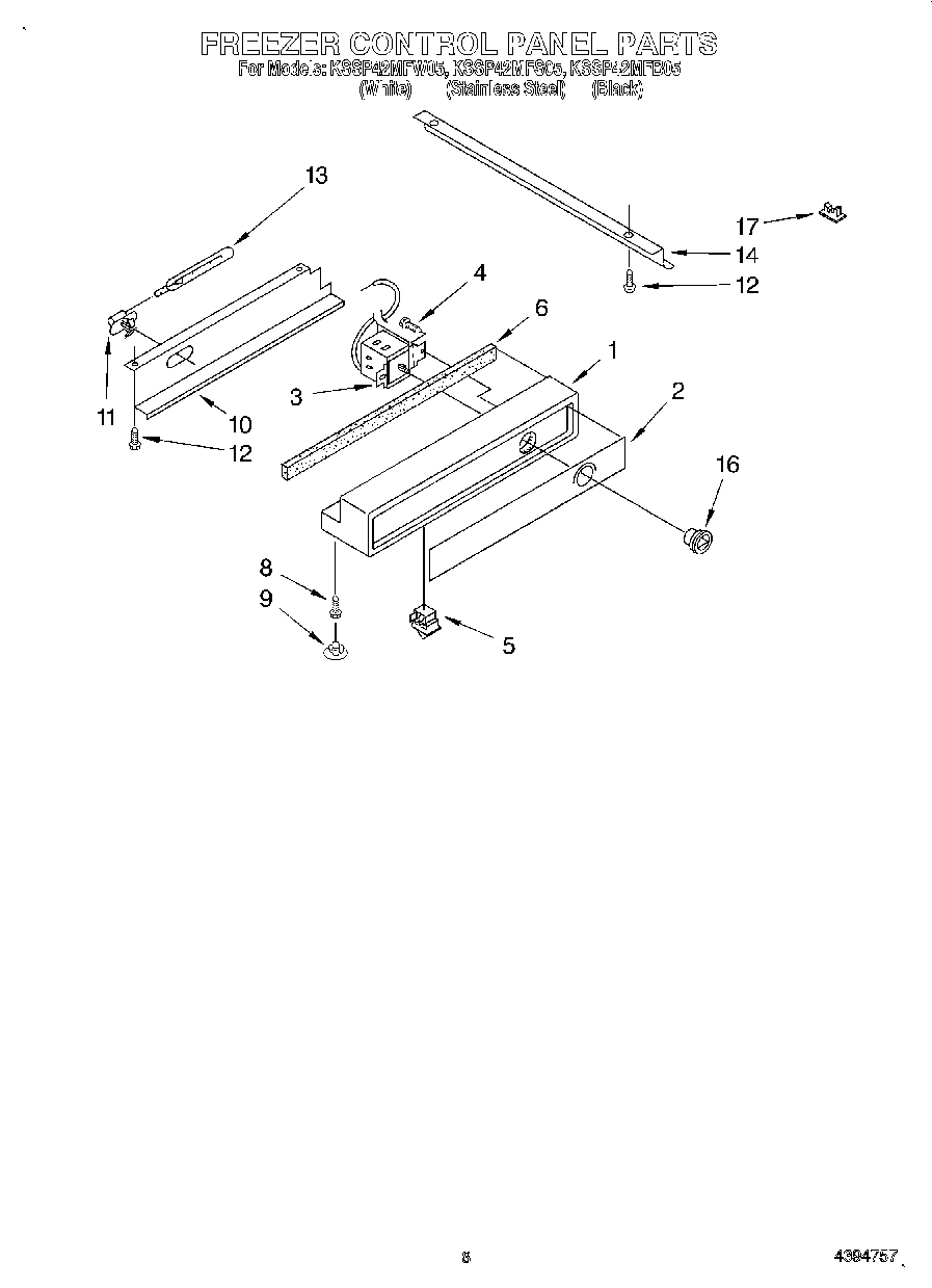 06 - FREEZER CONTROL PANEL
