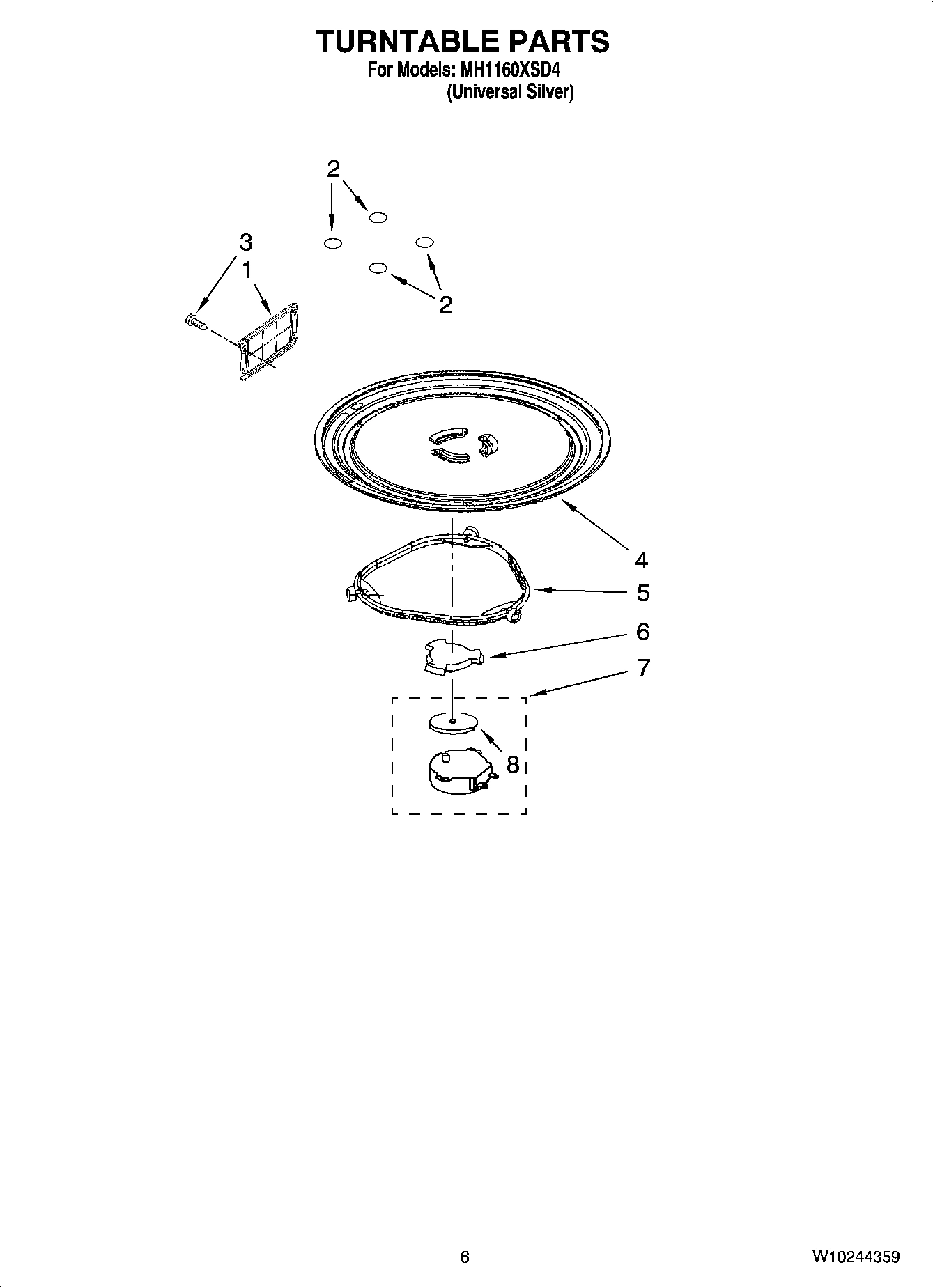 05 - TURNTABLE PARTS