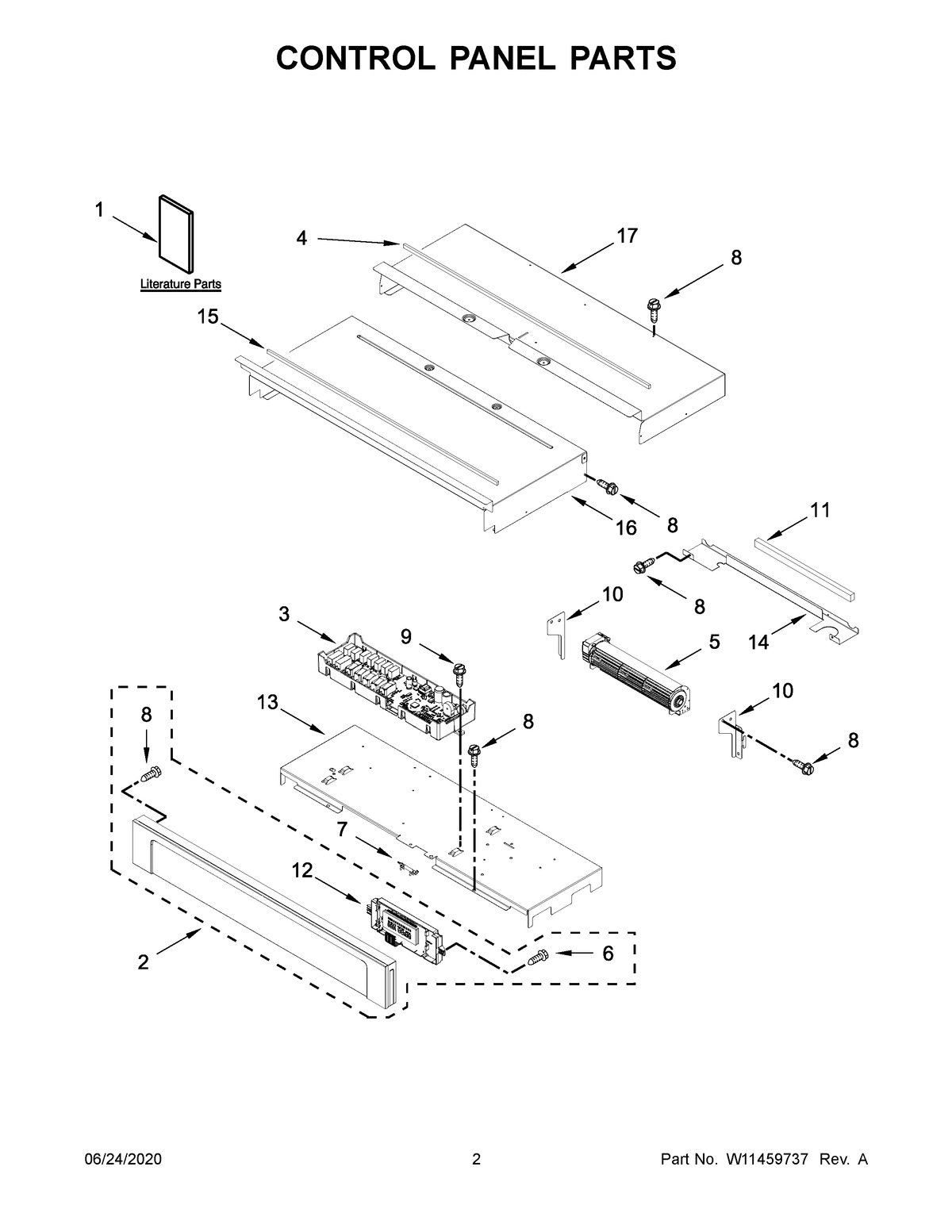 02 - CONTROL PANEL PARTS