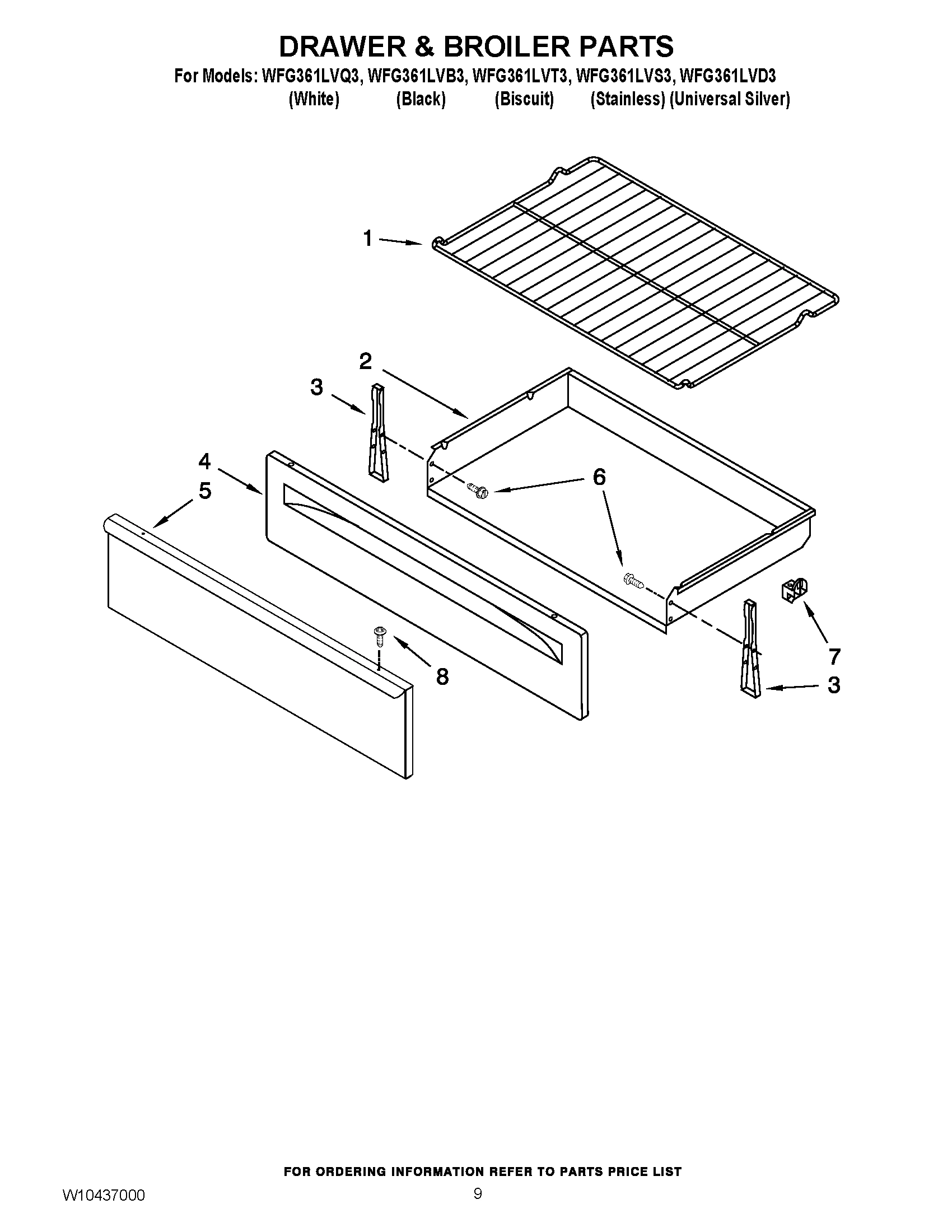06 - DRAWER & BROILER PARTS