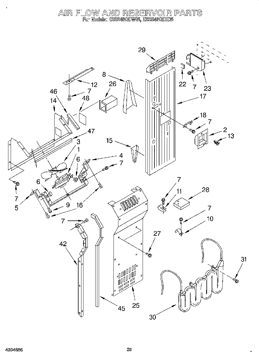 16 - AIR FLOW AND RESERVOIR