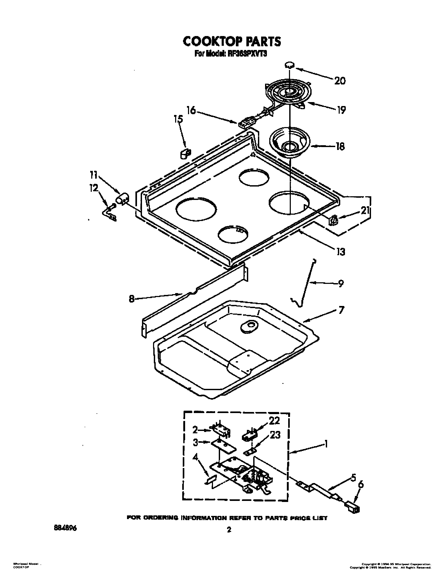 02 - COOKTOP, LIT/OPTIONAL