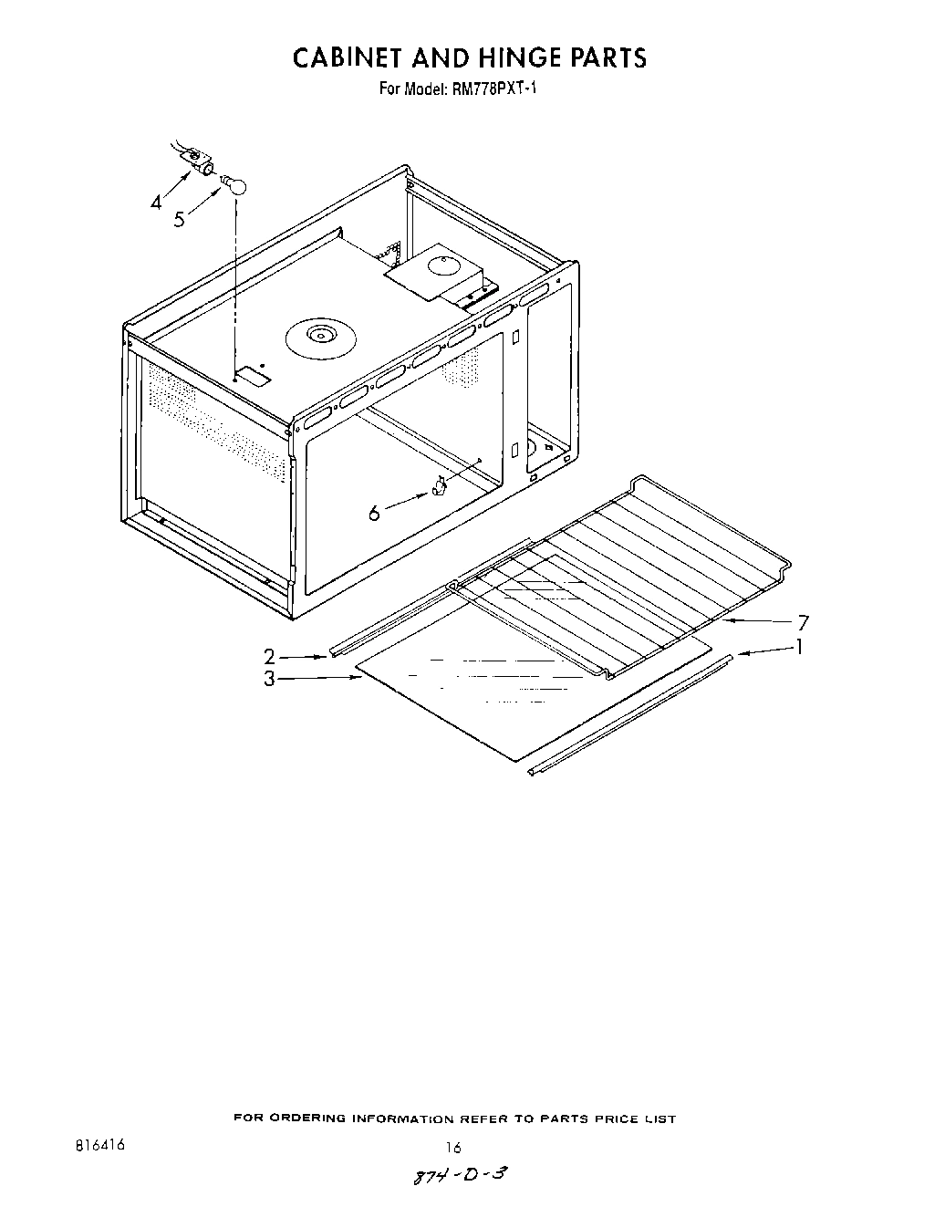 11 - CABINET AND HINGE
