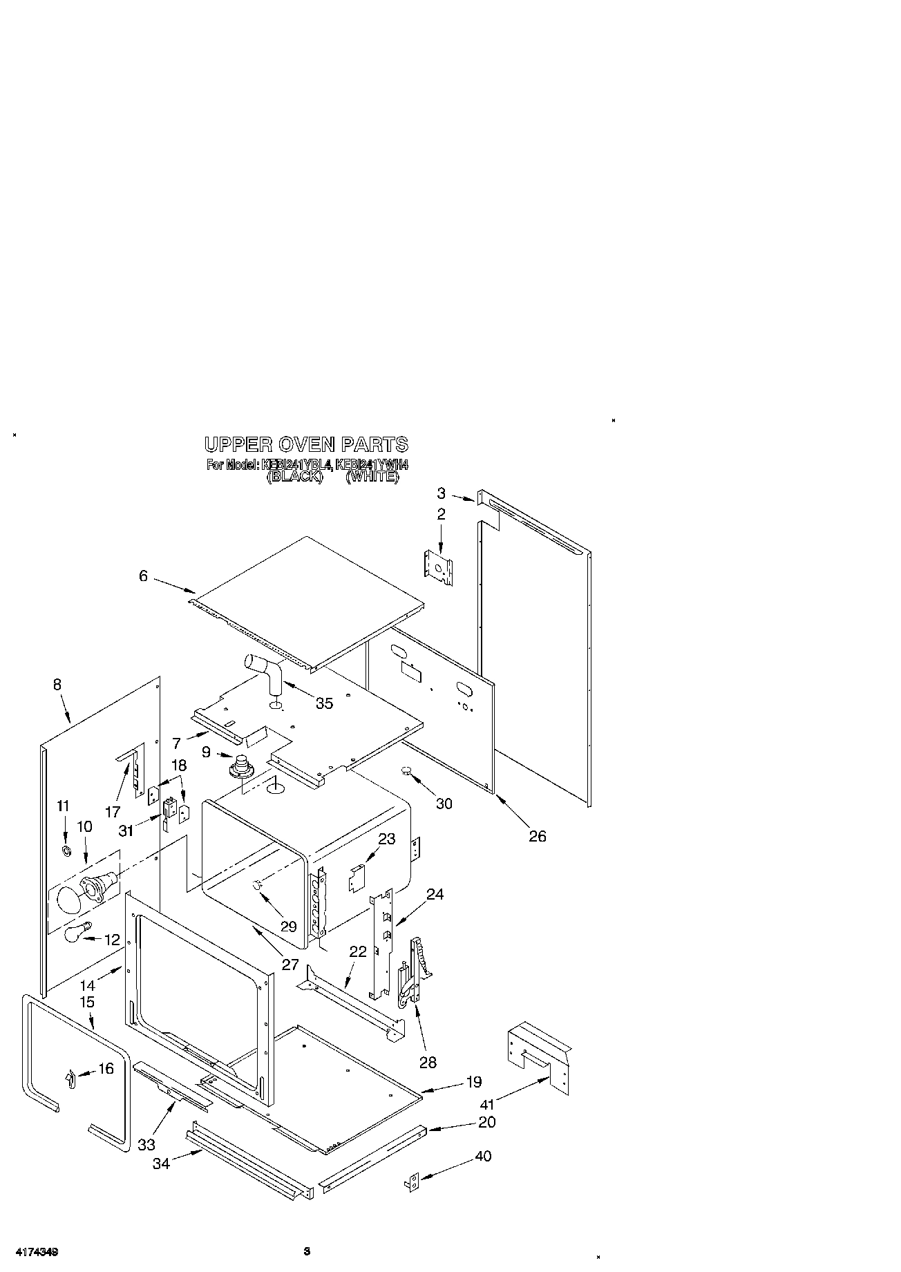 03 - UPPER OVEN, OPTIONAL
