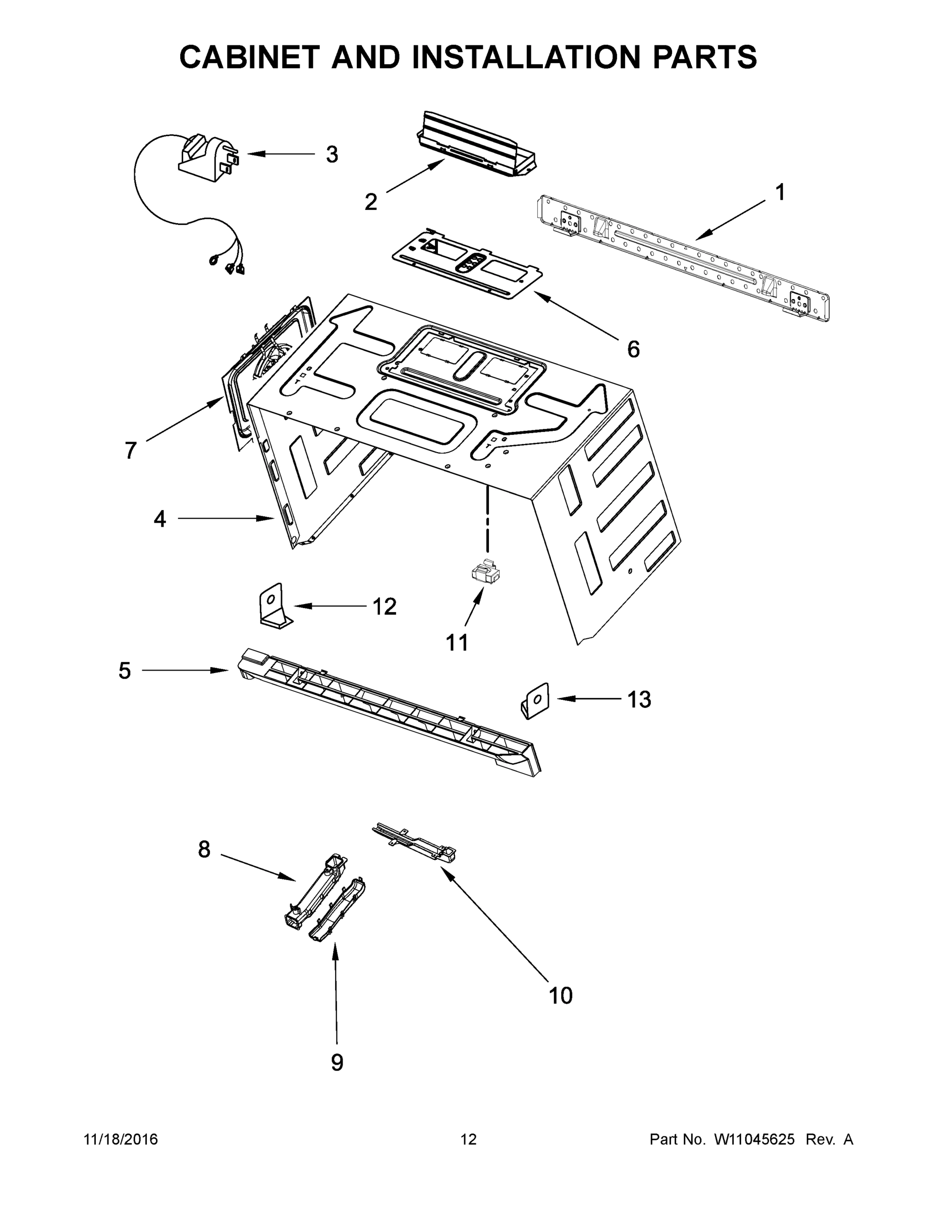 07 - CABINET AND INSTALLATION PARTS