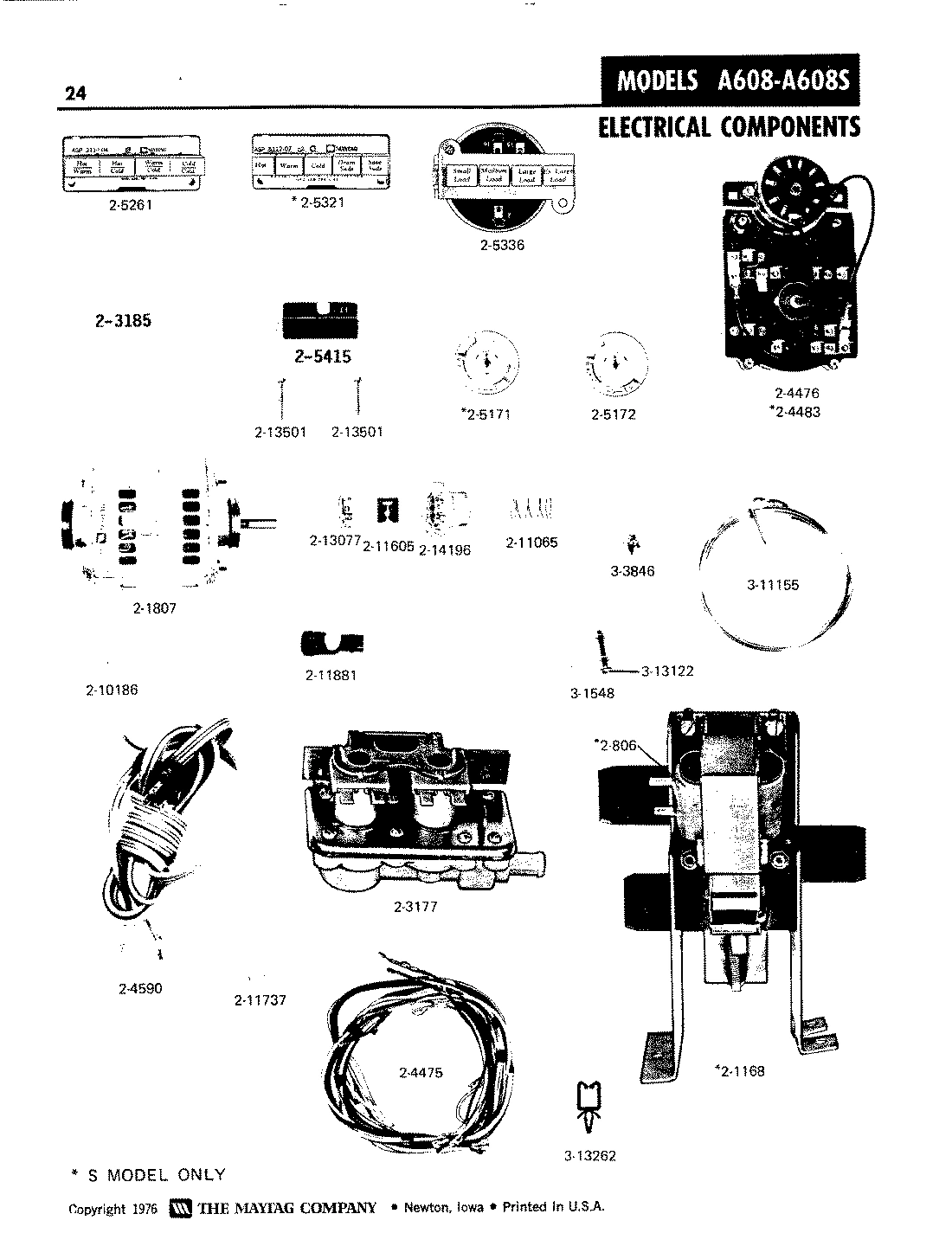 11 - POWER UNIT & CENTER ASSEMBLY