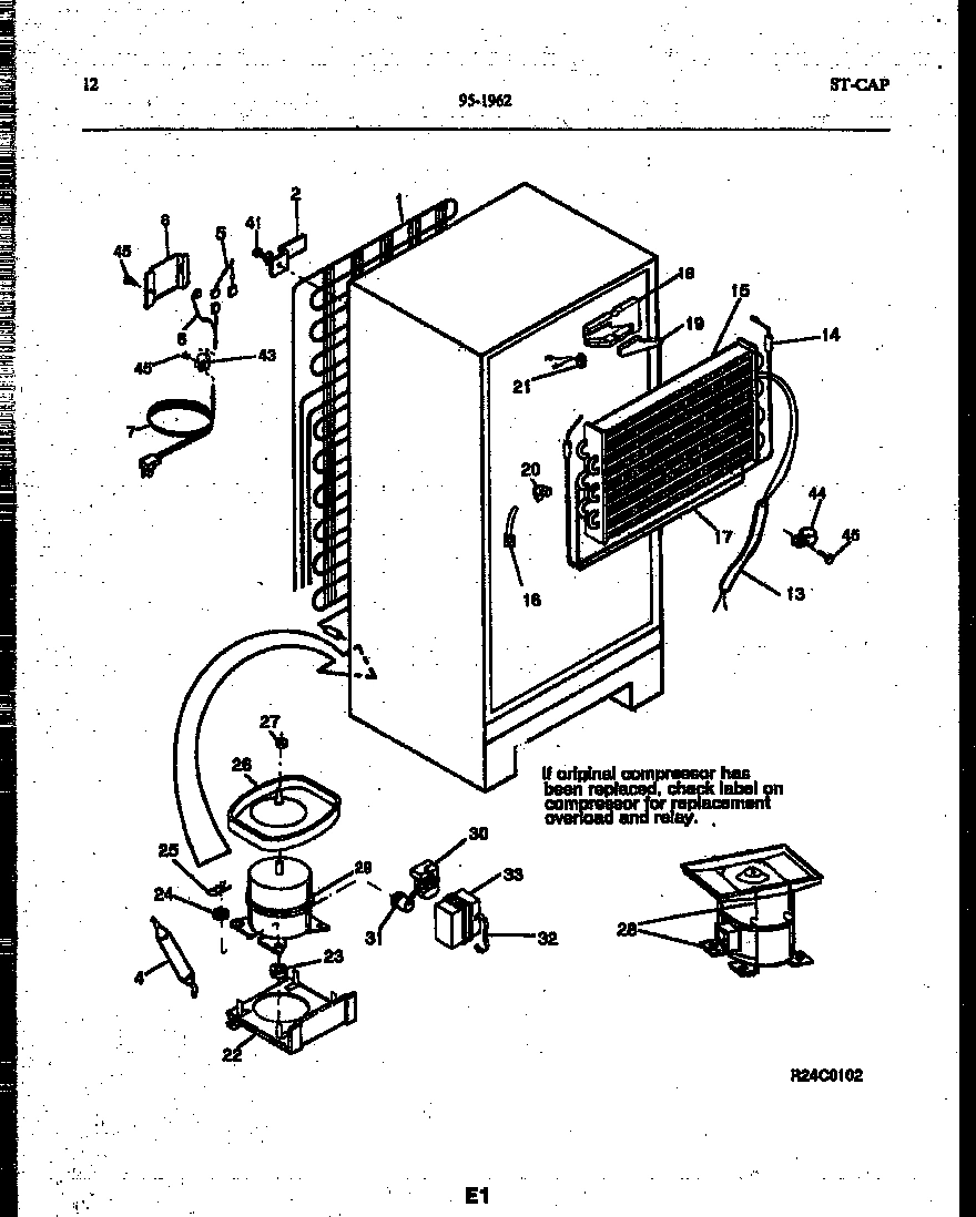 07 - SYSTEM AND AUTOMATIC DEFROST PARTS