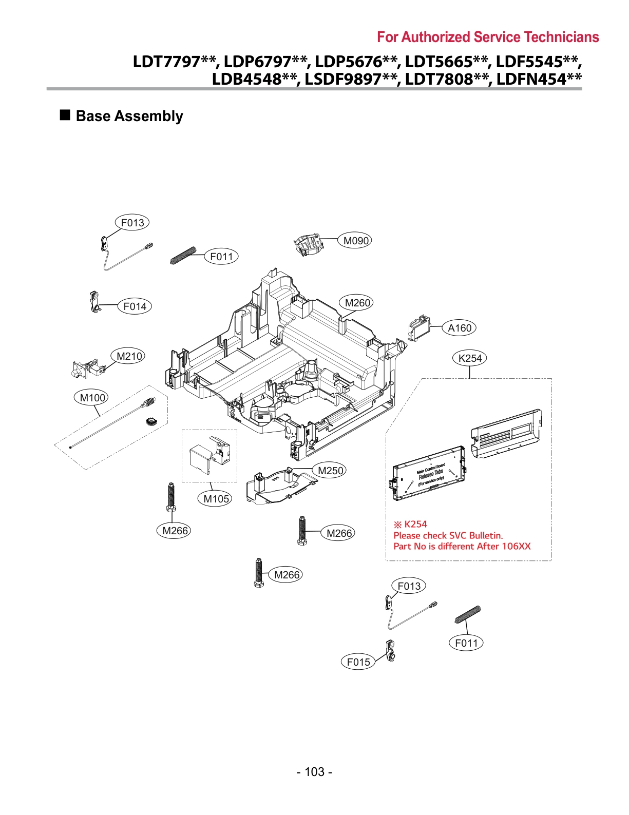 BASE ASSEMBLY