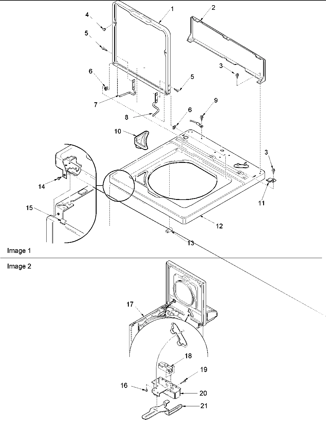 04 - Cabinet Top, Door, and Door Switch