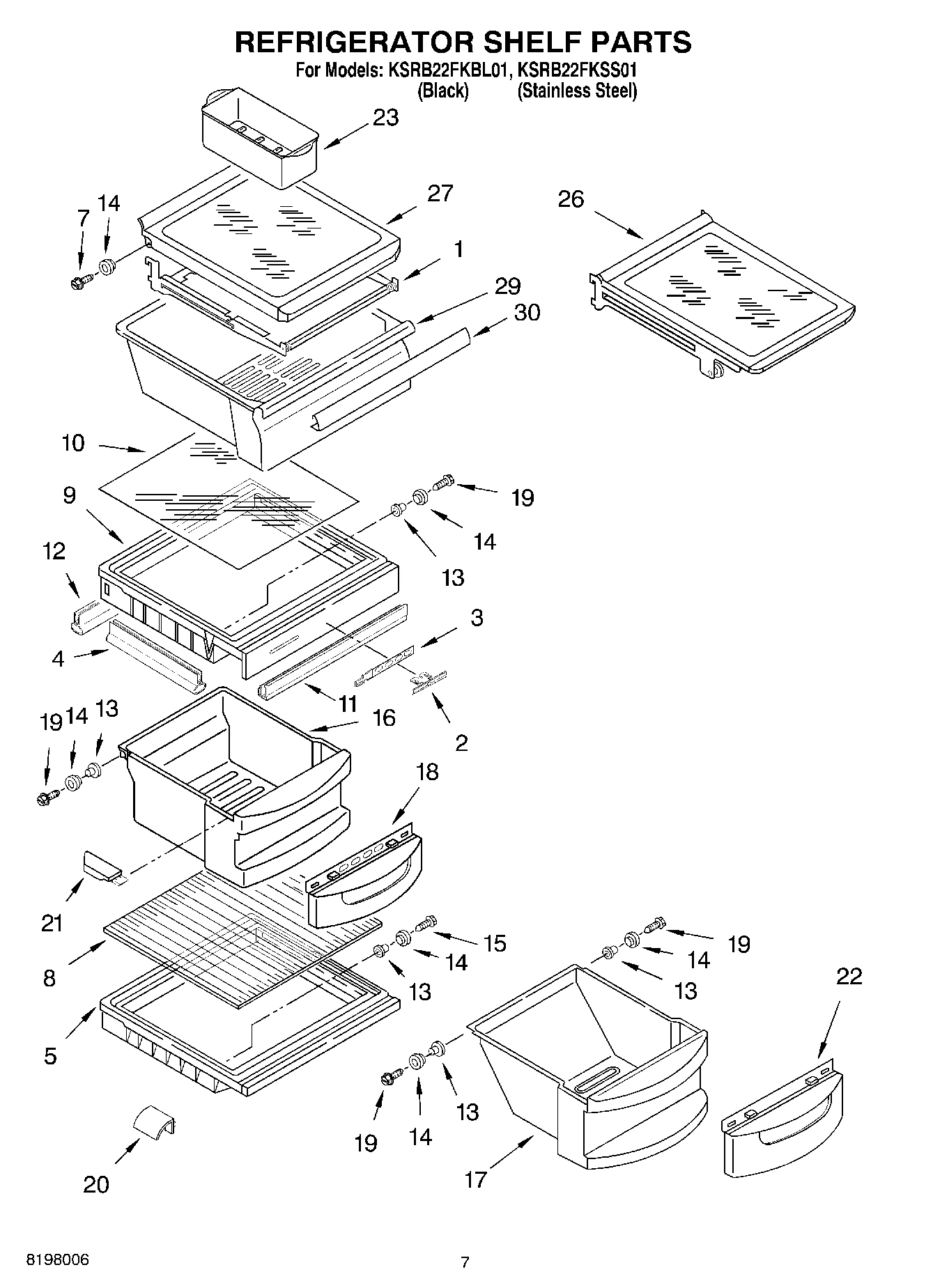 05 - REFRIGERATOR SHELF