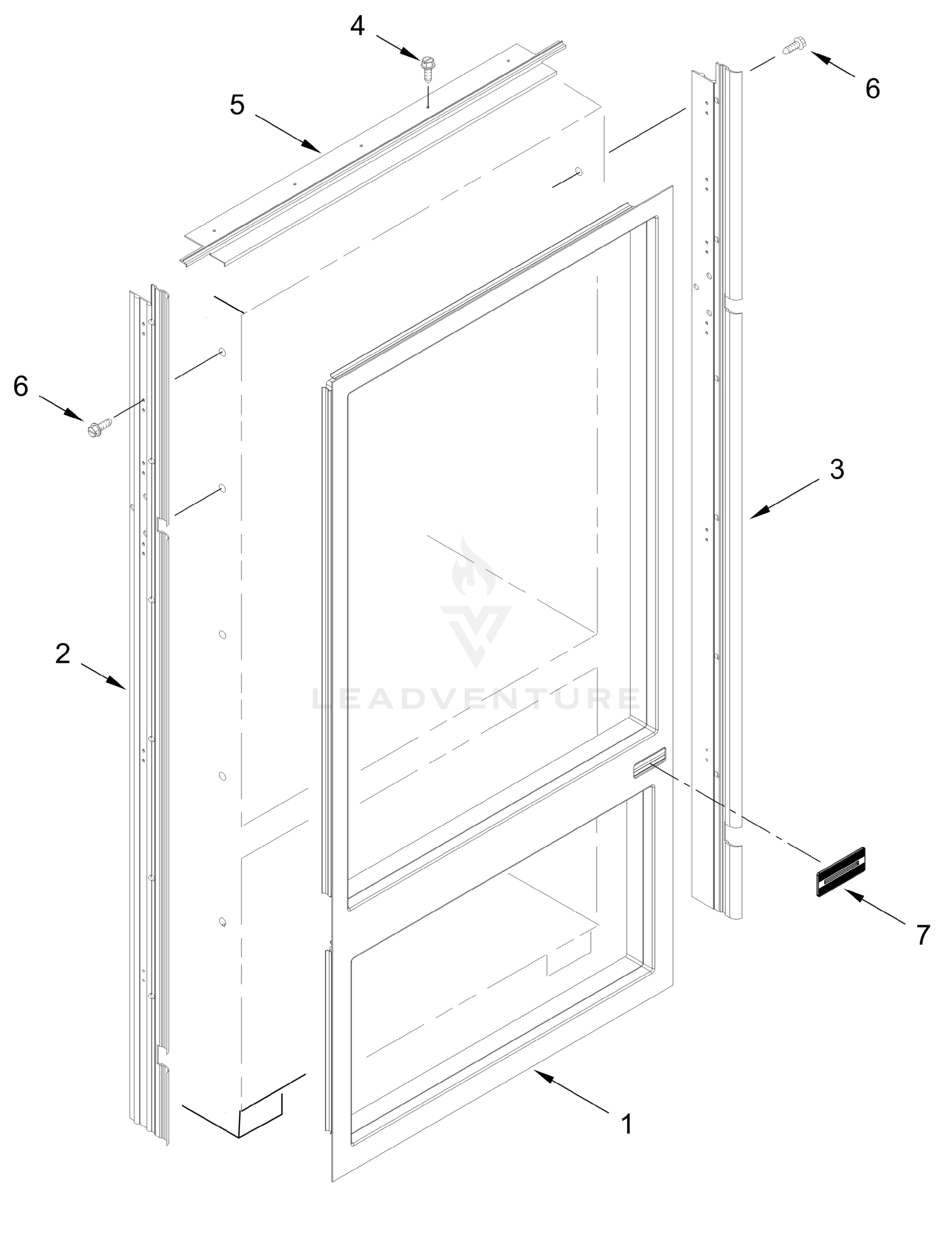 CABINET TRIM PARTS