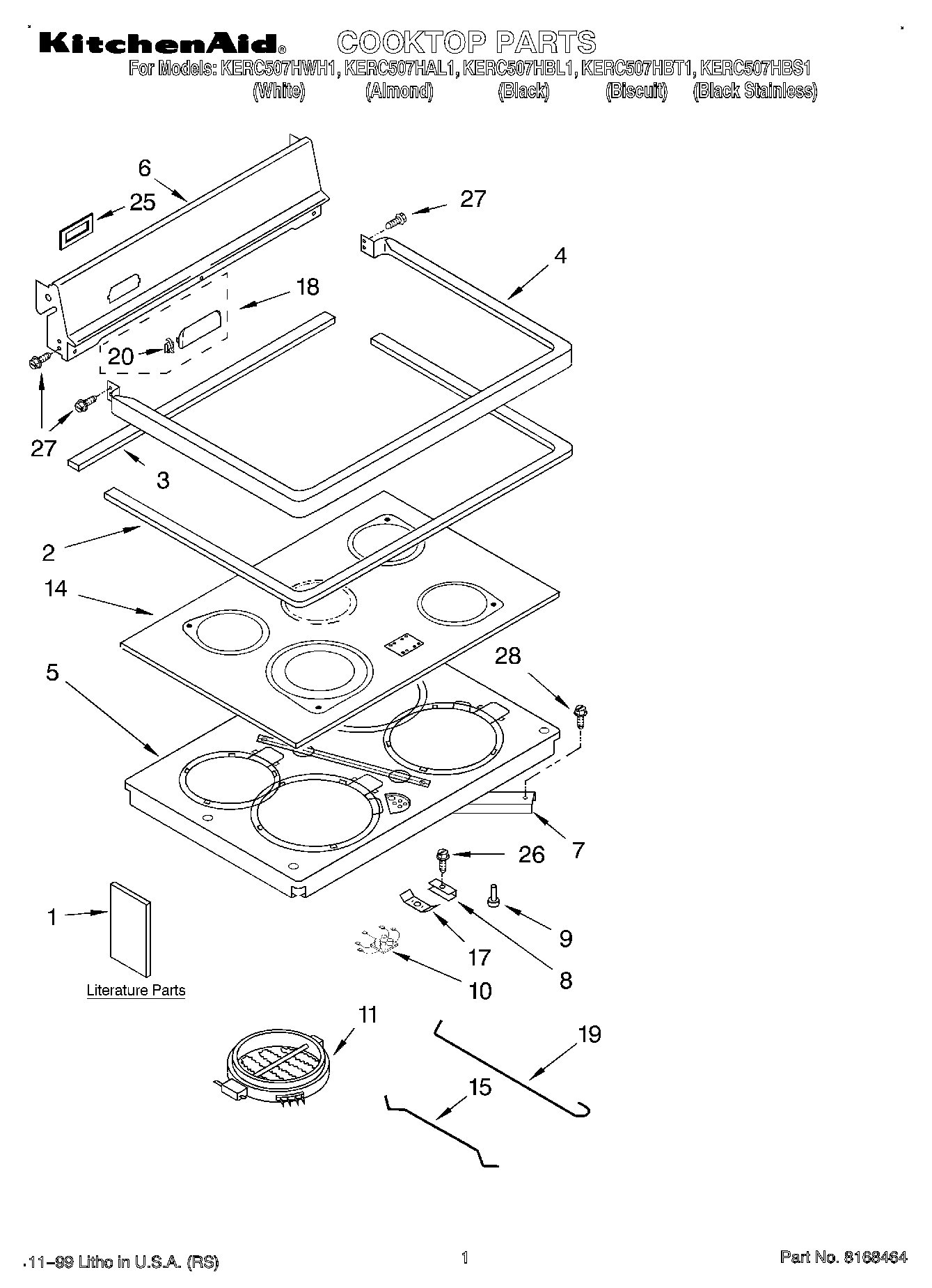 01 - COOKTOP, LITERATURE