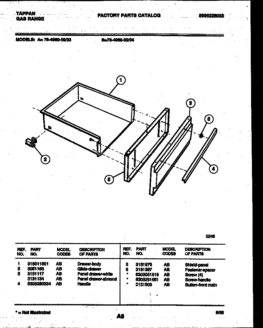 06 - DRAWER PARTS