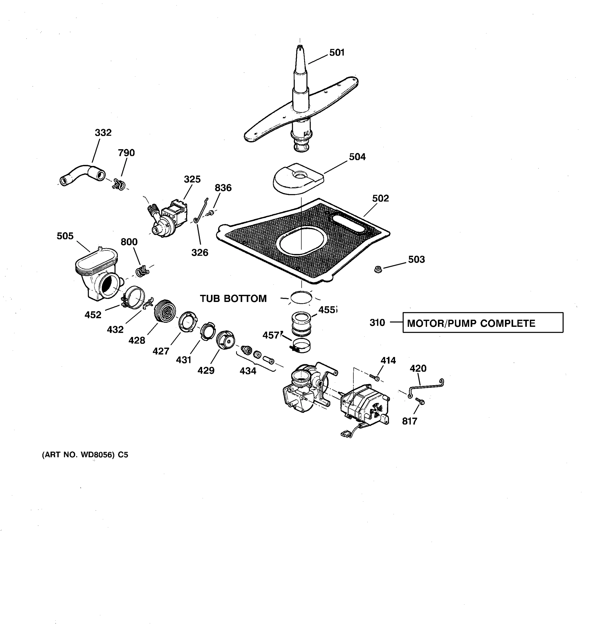 MOTOR-PUMP MECHANISM