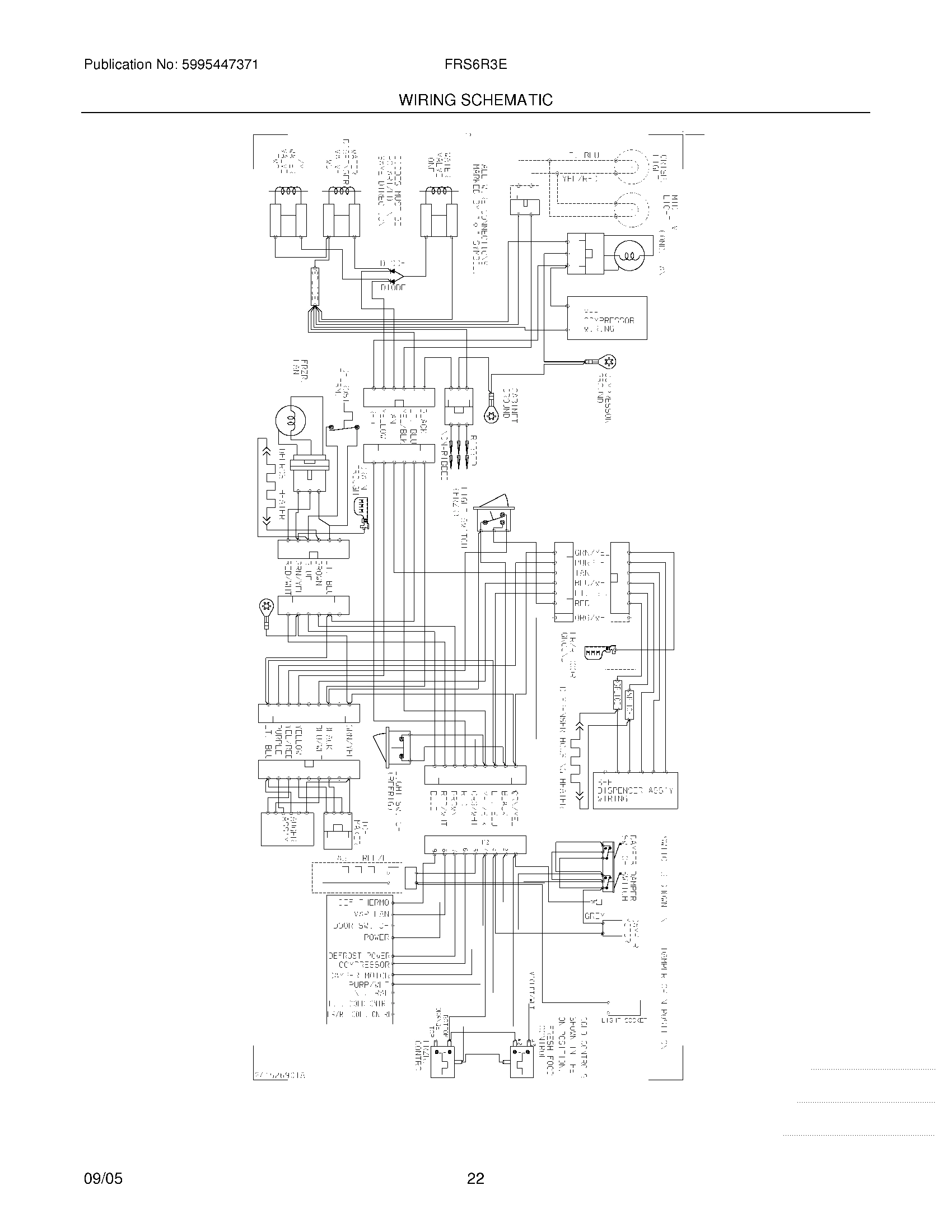 22 - WIRING SCHEMATIC
