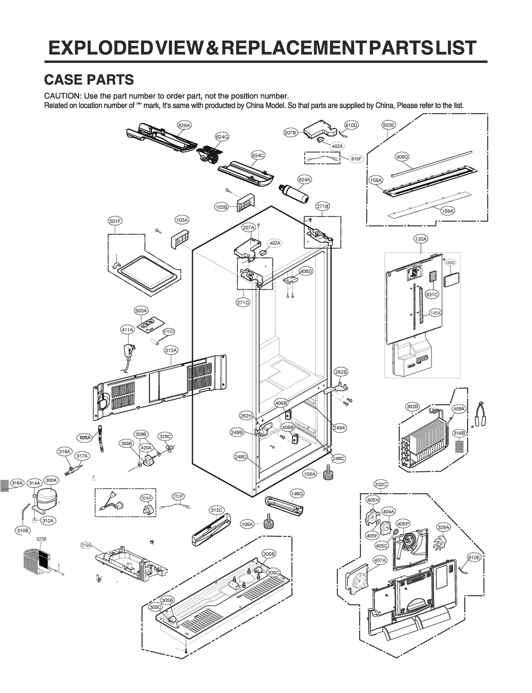 CASE PARTS