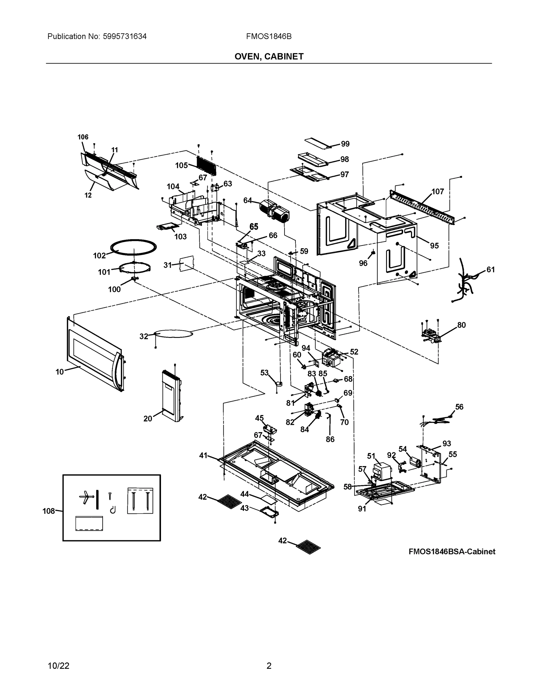 02 - OVEN, CABINET