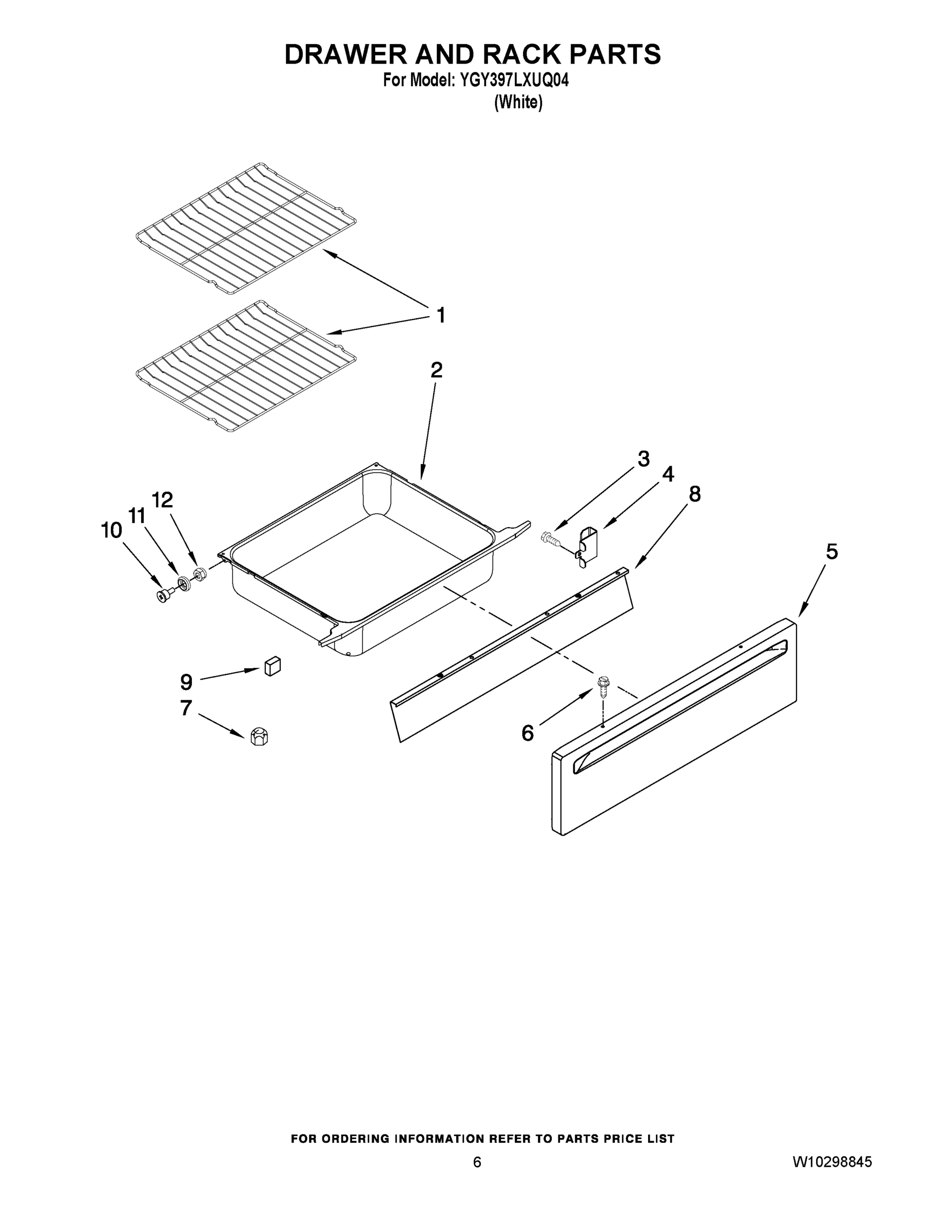 05 - DRAWER AND RACK PARTS