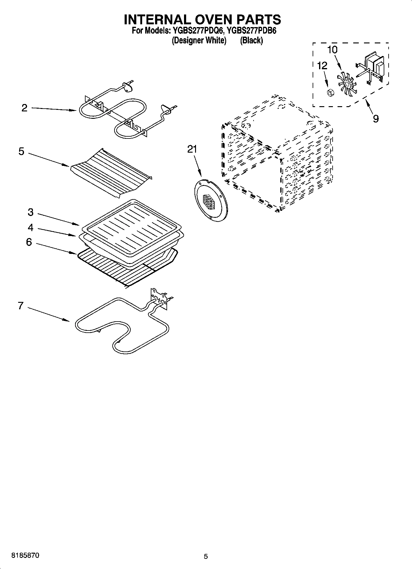 04 - INTERNAL OVEN PARTS