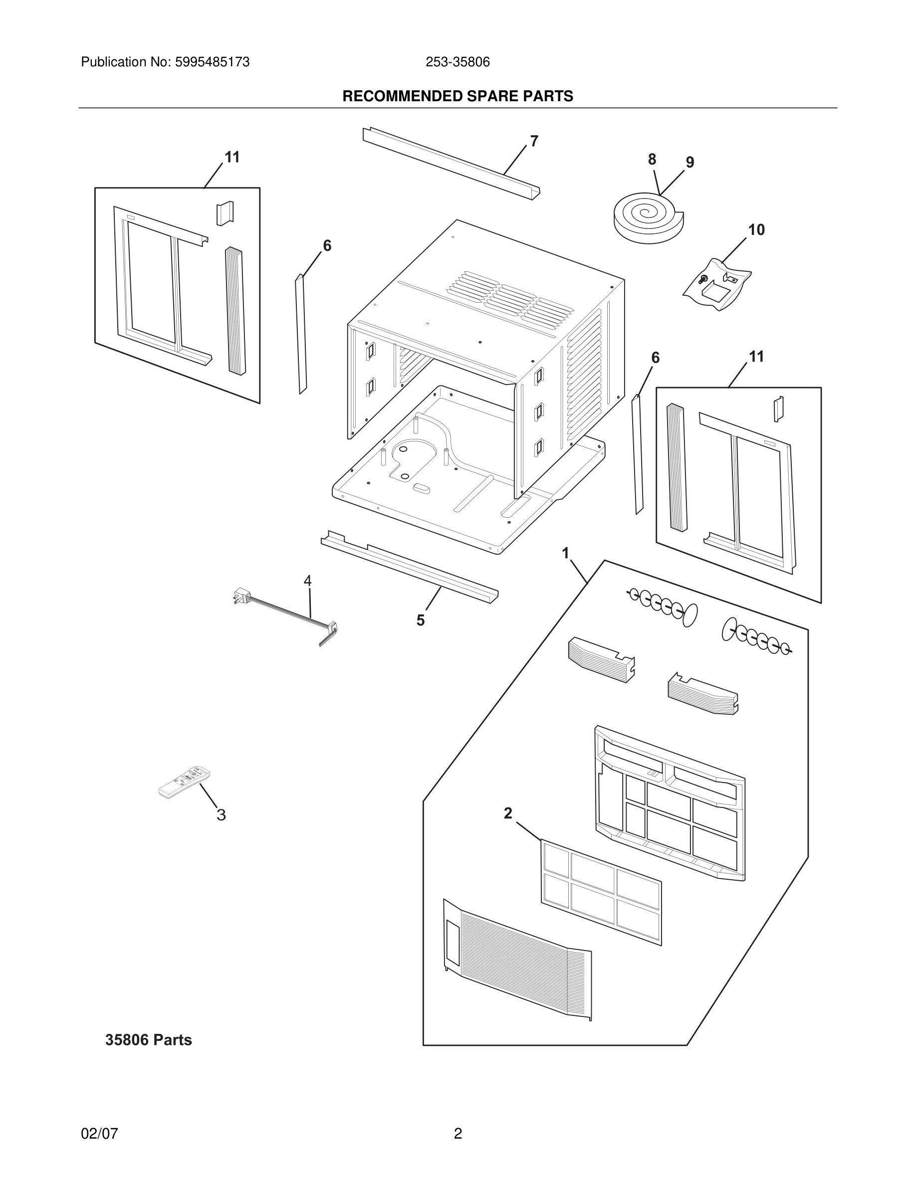 03 - RECOMMENDED SPARE PARTS