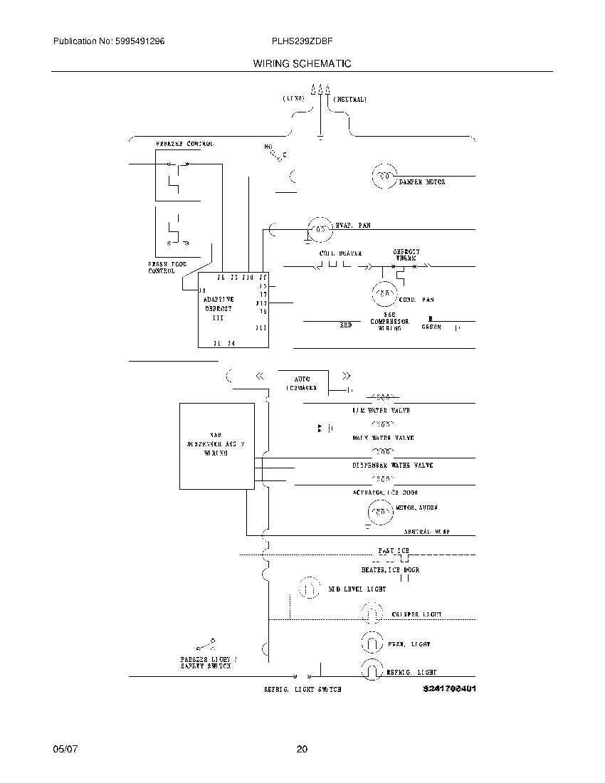 20 - WIRING SCHEMATIC