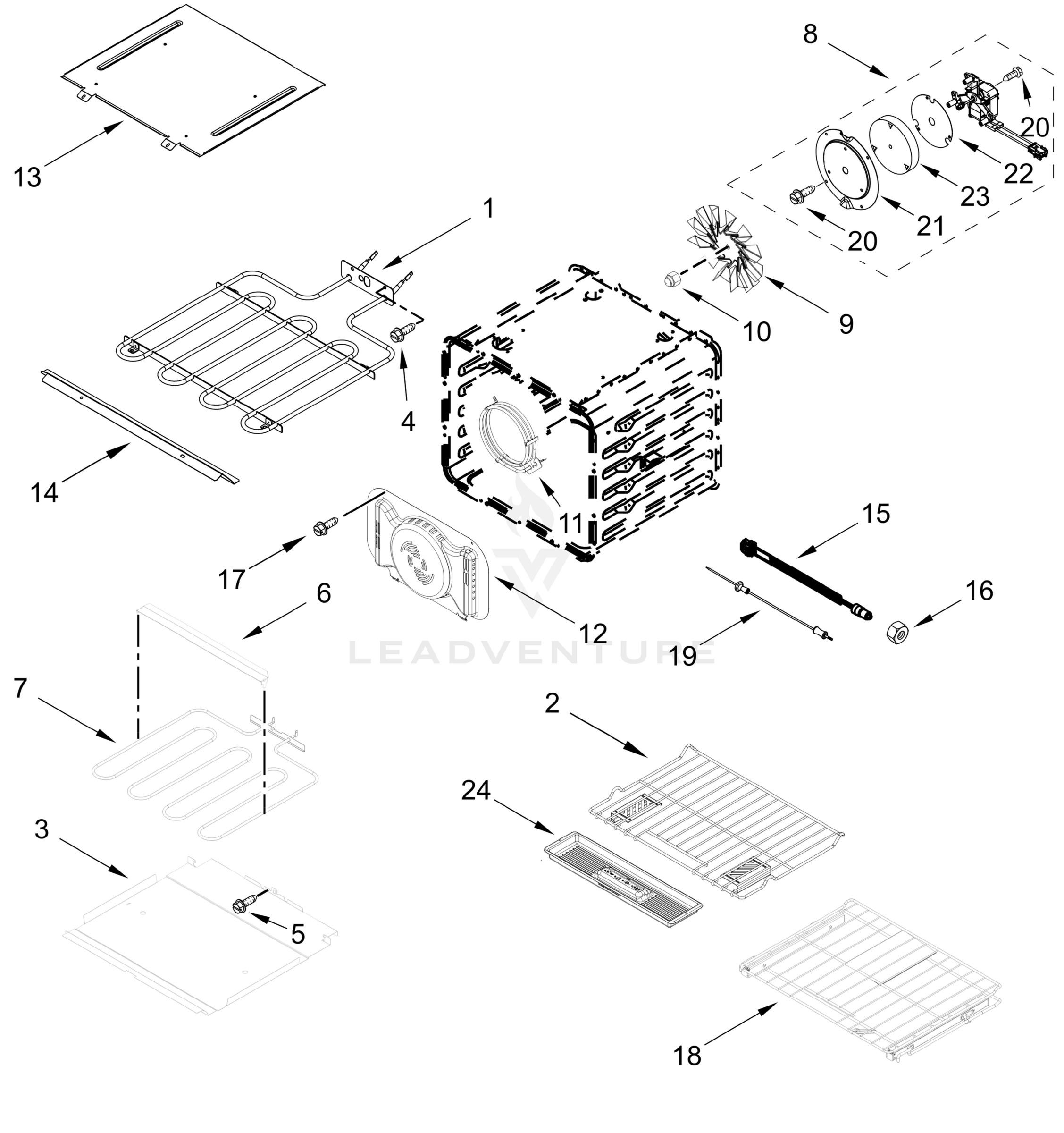 INTERNAL OVEN PARTS