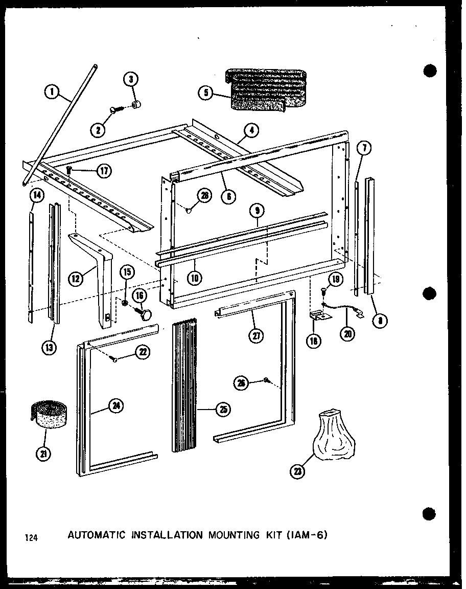 01 - AUTOMATIC INSTALLATION MTG KIT (1AM-6)