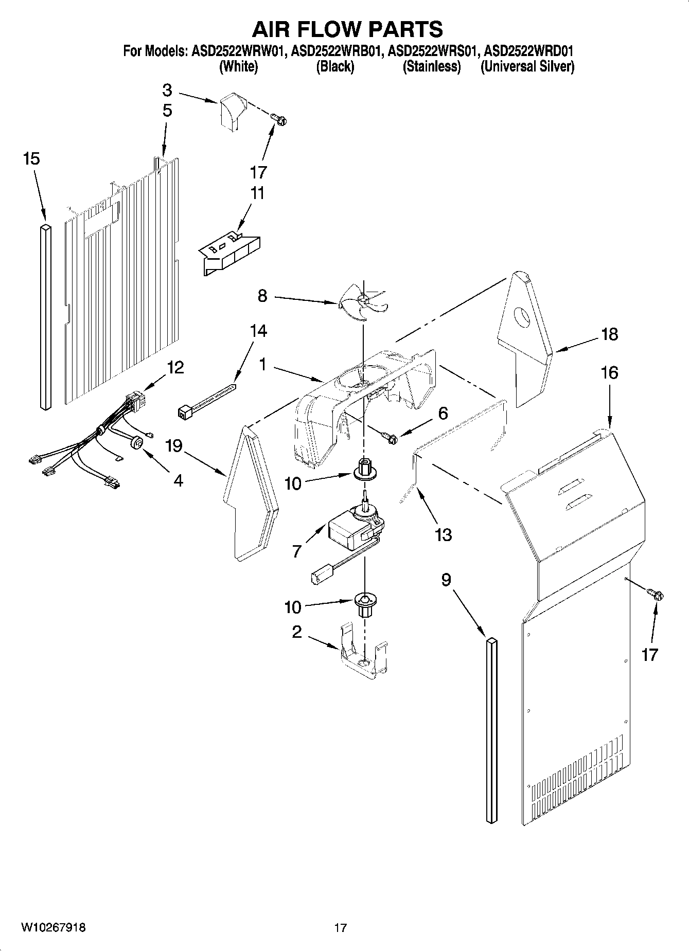 10 - AIR FLOW PARTS