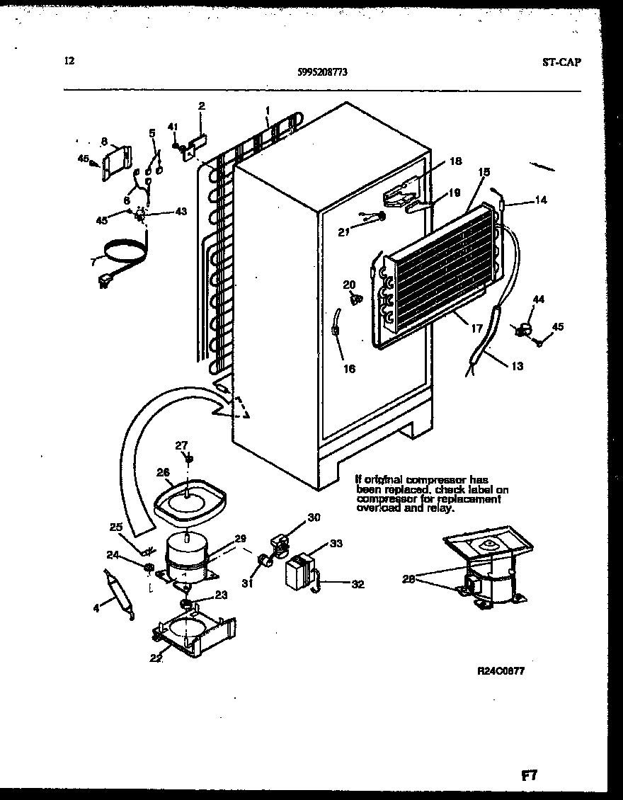 07 - SYSTEM AND AUTOMATIC DEFROST PARTS
