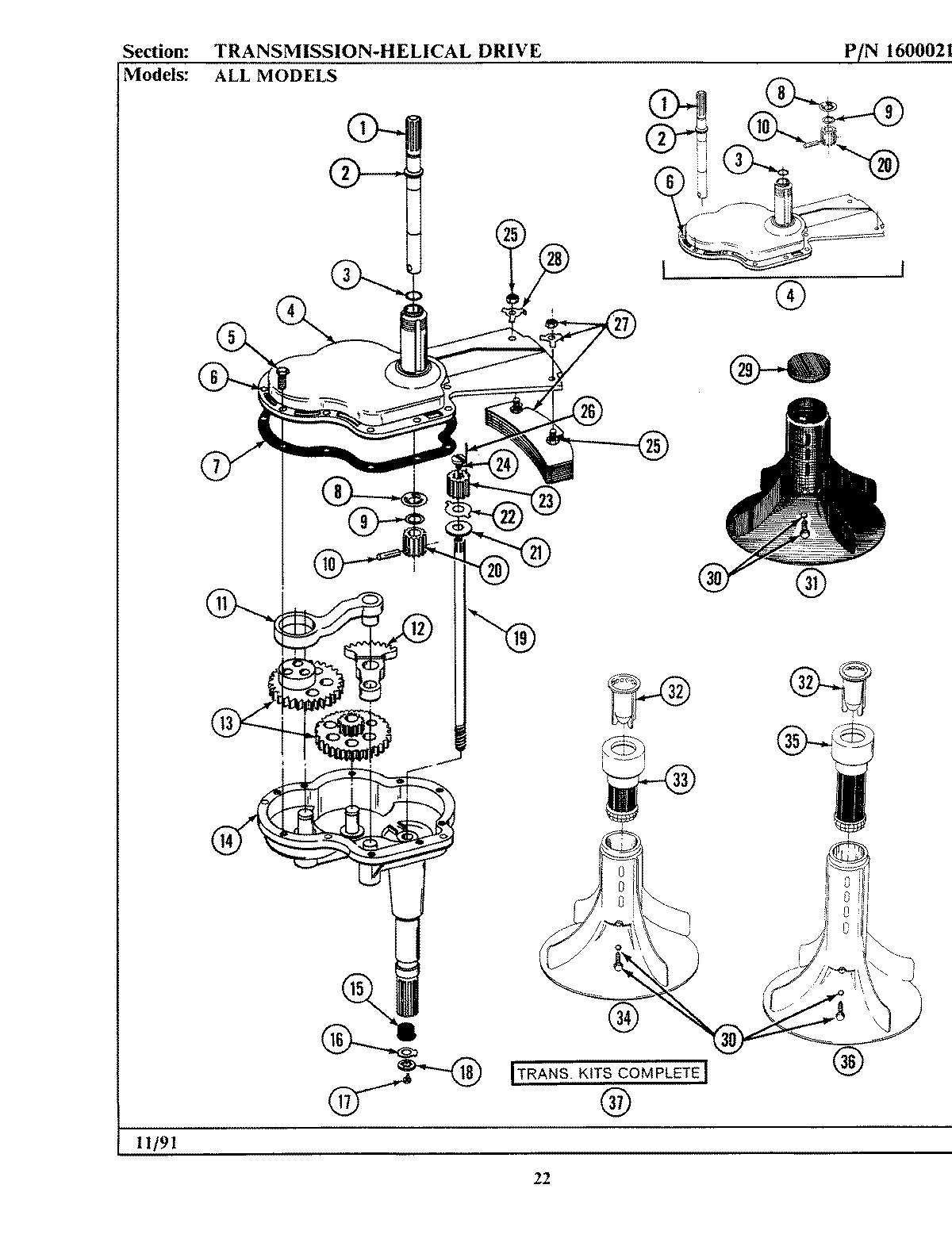 07 - TRANSMISSION (HELICAL DRIVE)