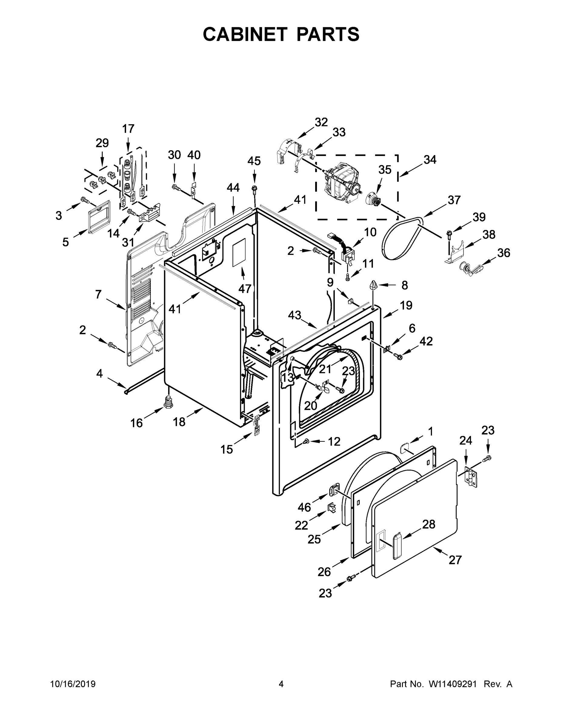 03 - CABINET PARTS