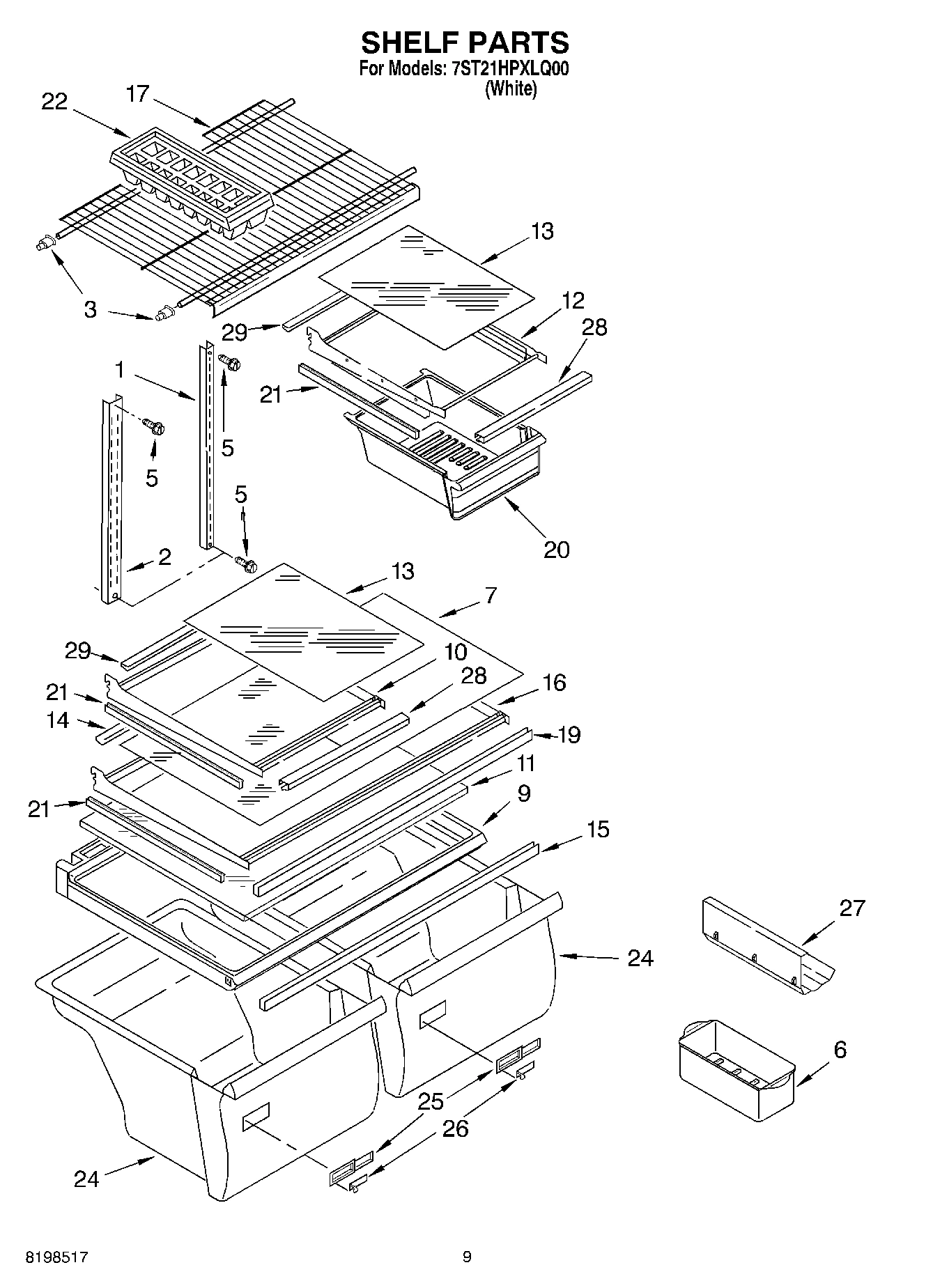 05 - SHELF PARTS - OPTIONAL PARTS