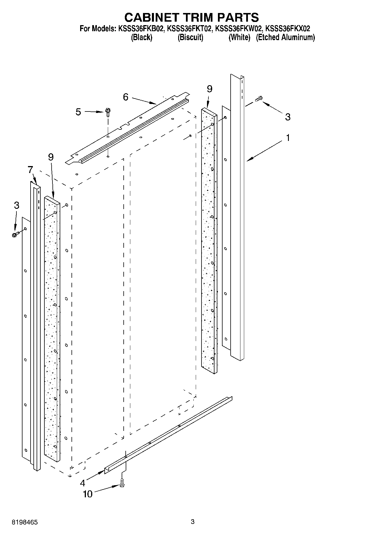 02 - CABINET TRIM PARTS