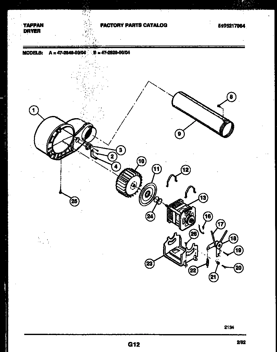 05 - BLOWER AND DRIVE PARTS