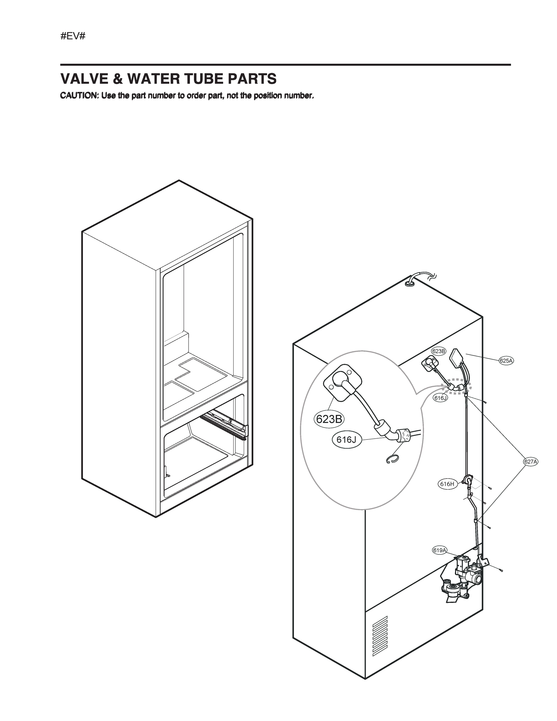 VALVE & WATER TUBE PARTS