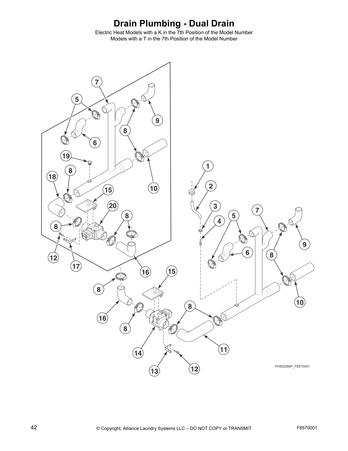 Drain Plumbing - Dual Drain