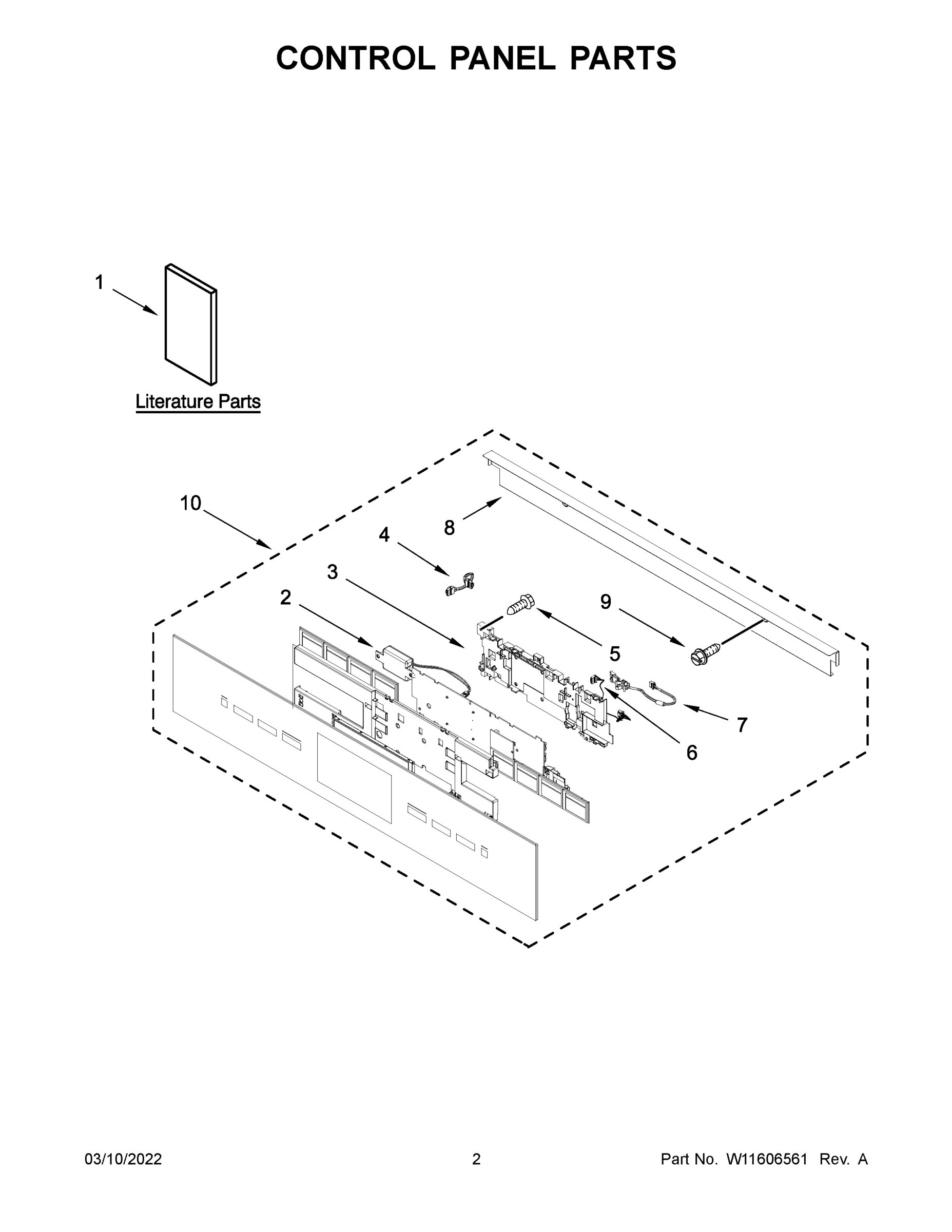 02 - CONTROL PANEL PARTS