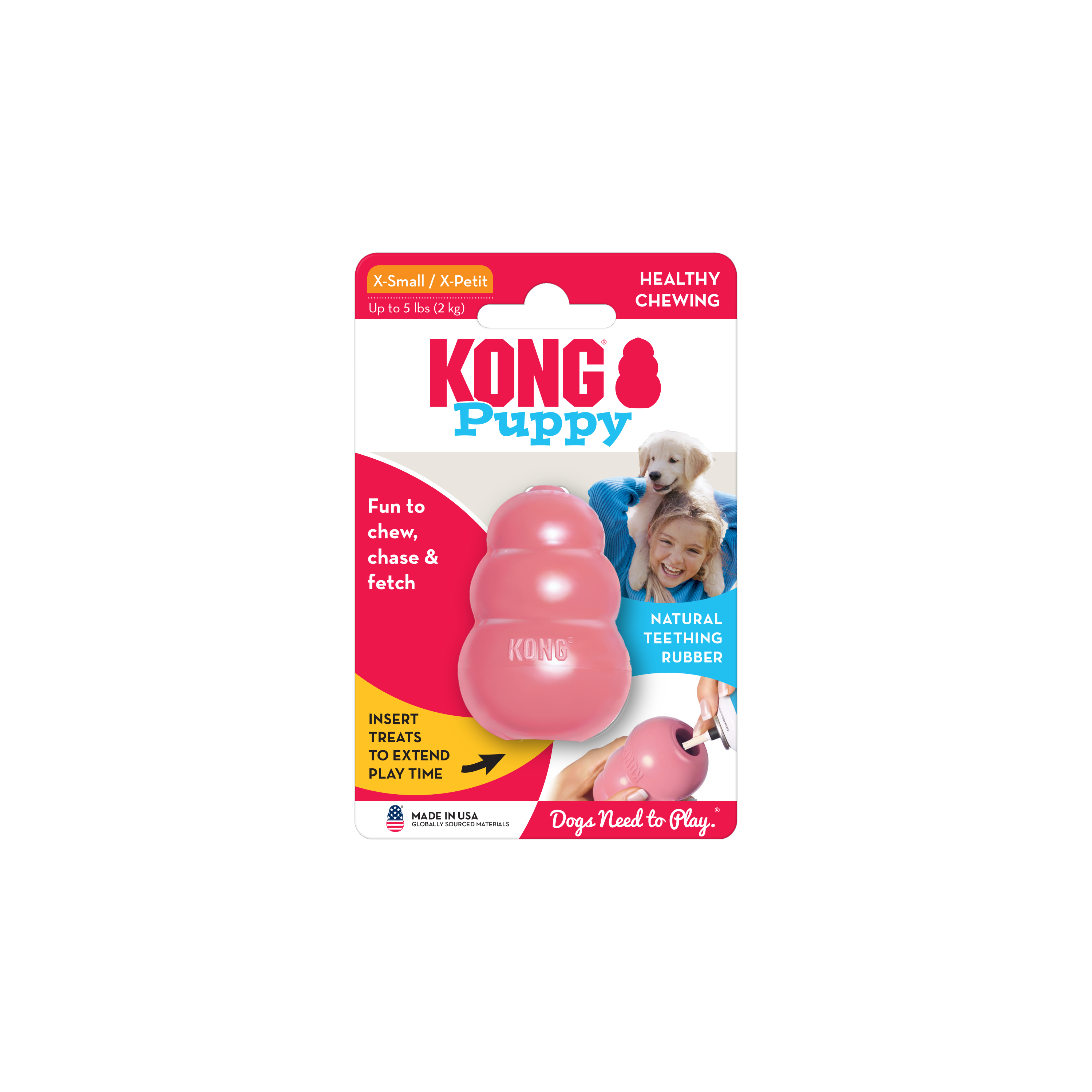 KONG Puppy onpack Produktbild