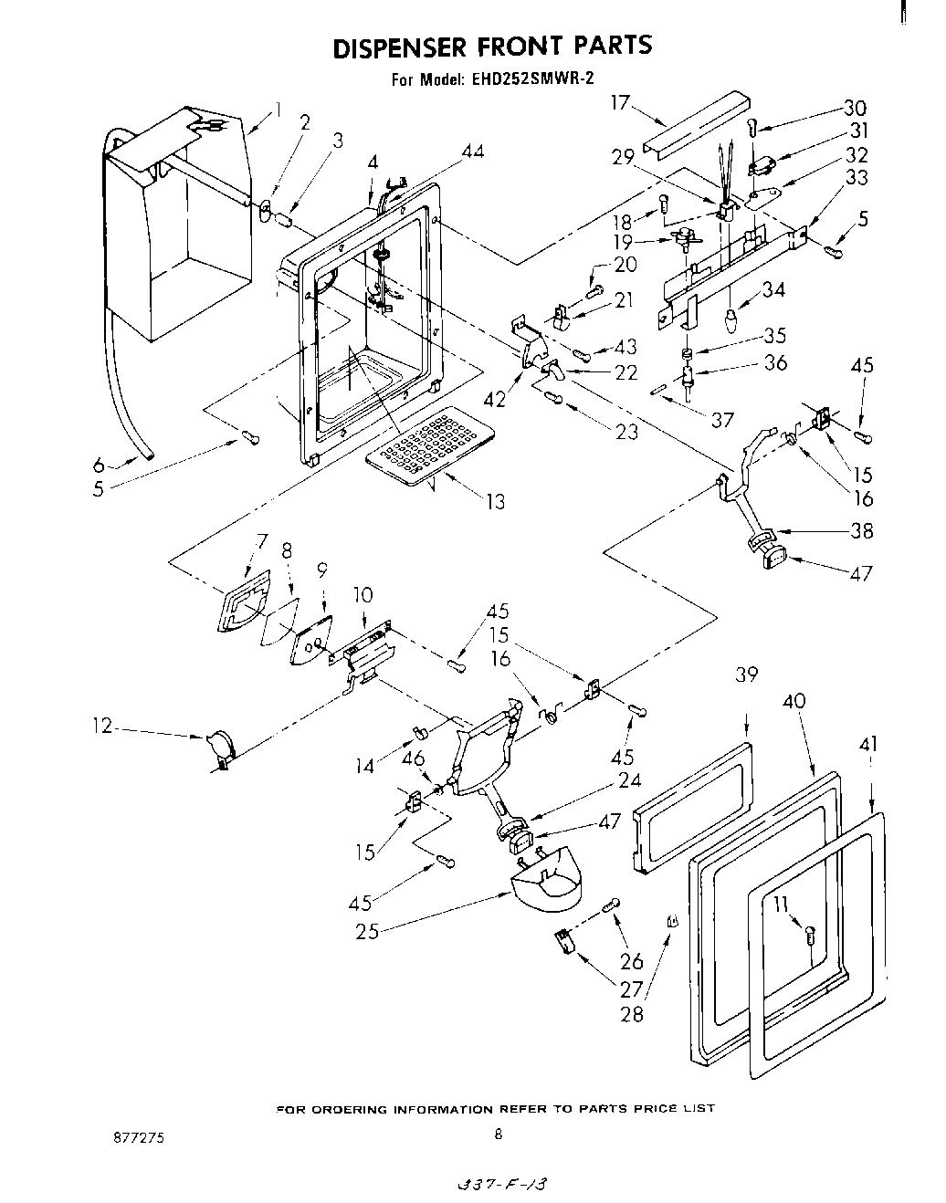 05 - DISPENSER FRONT