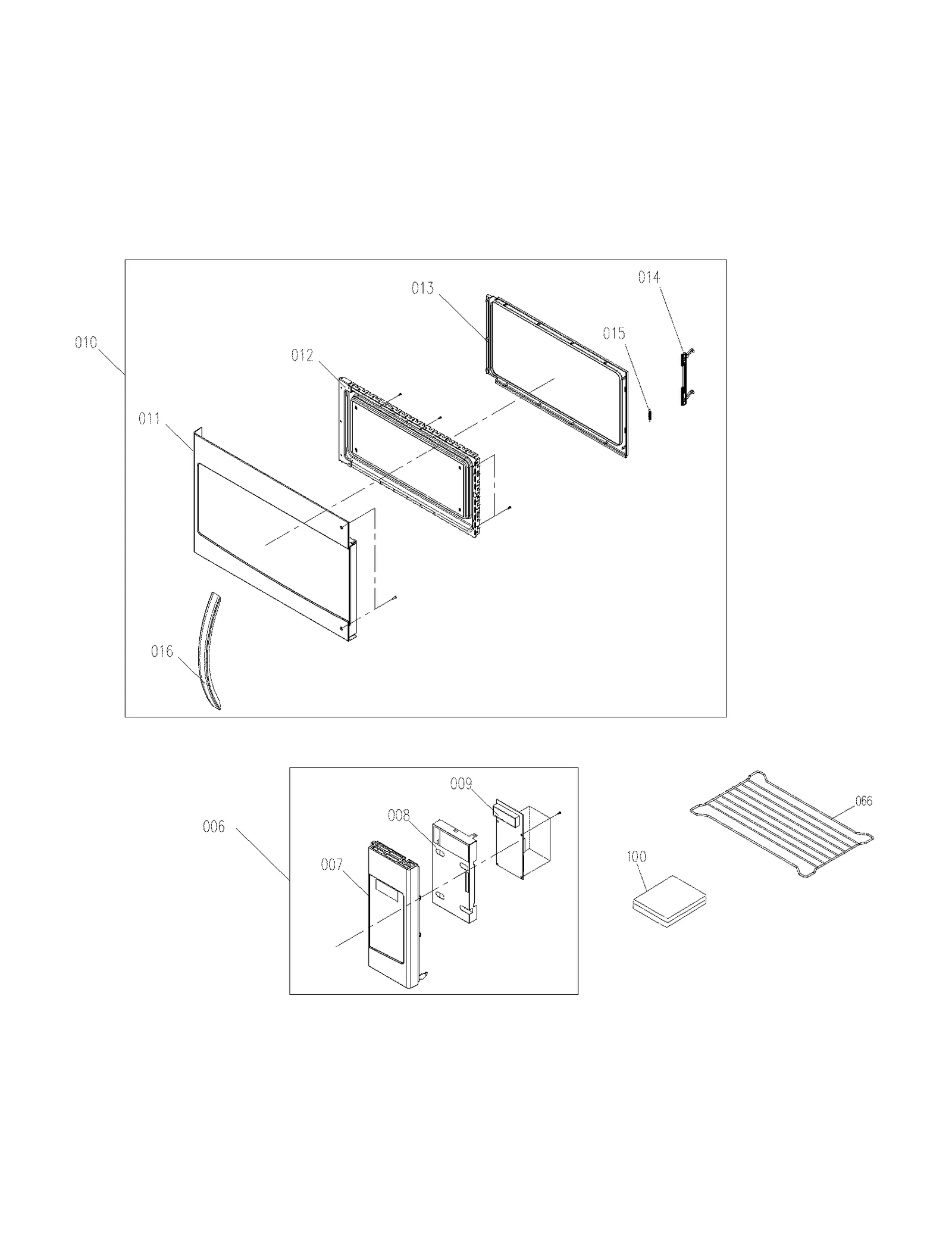 CONTROL PANEL,DOOR,MISCELLANEOUS