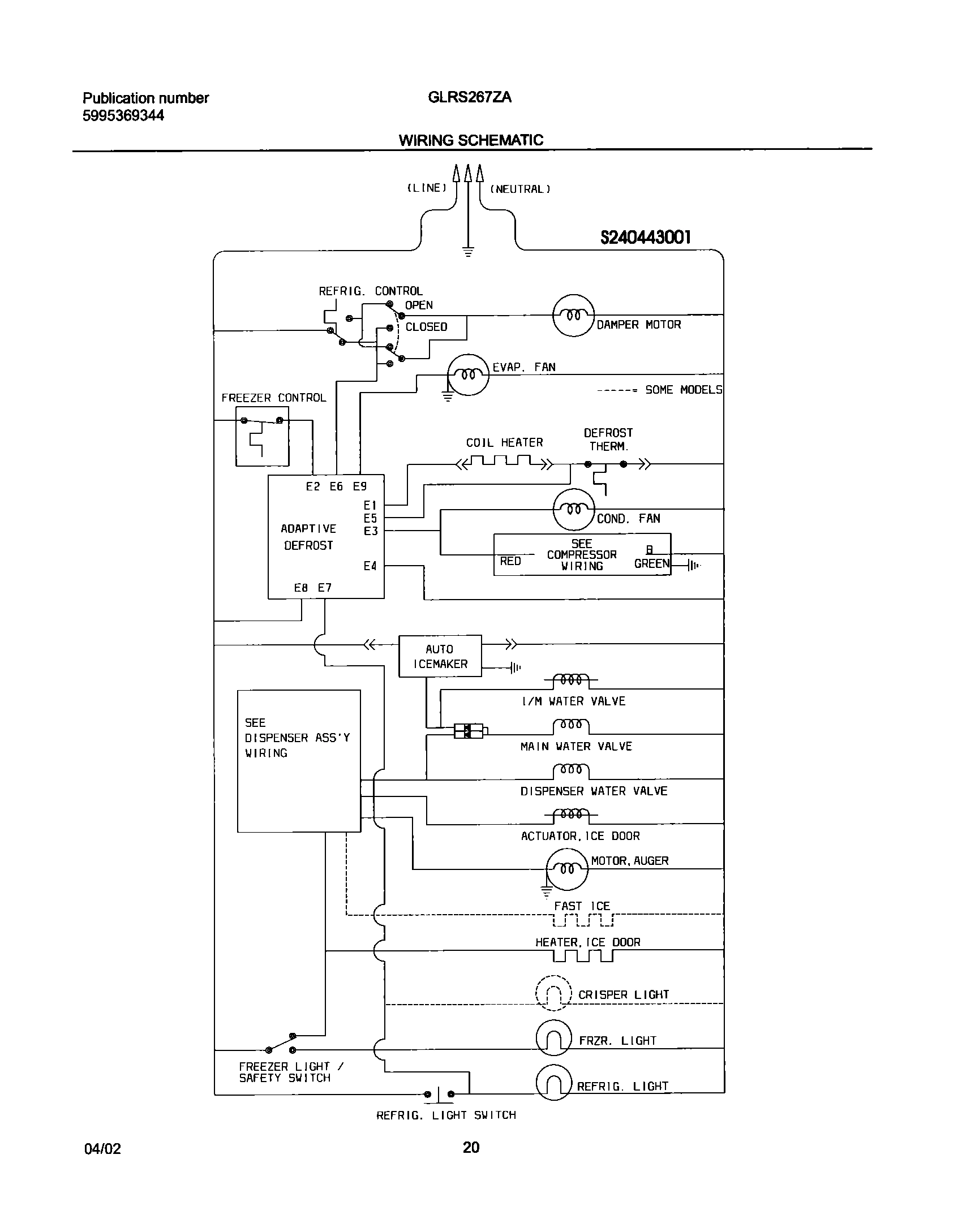 20 - WIRING SCHEMATIC