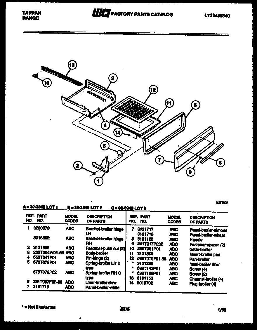 07 - BROILER DRAWER PARTS